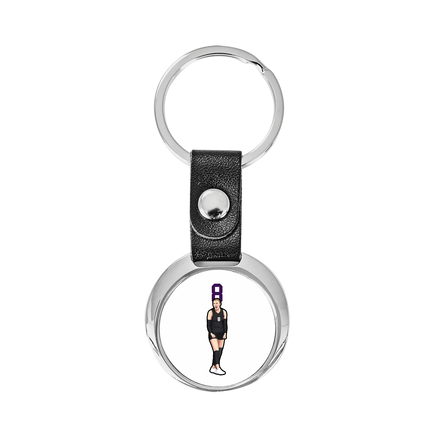Key Chain — Number Top in Classic