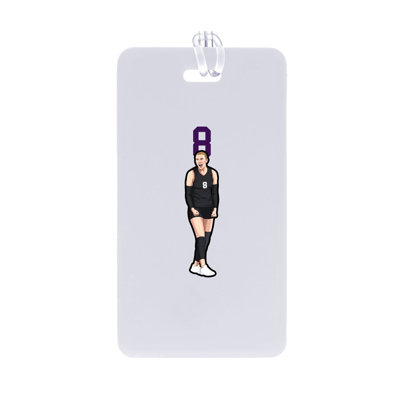 Bag Tag — Number Top in Classic