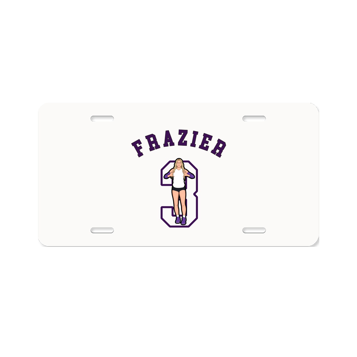 License Plate — Shirsey Arch in Classic