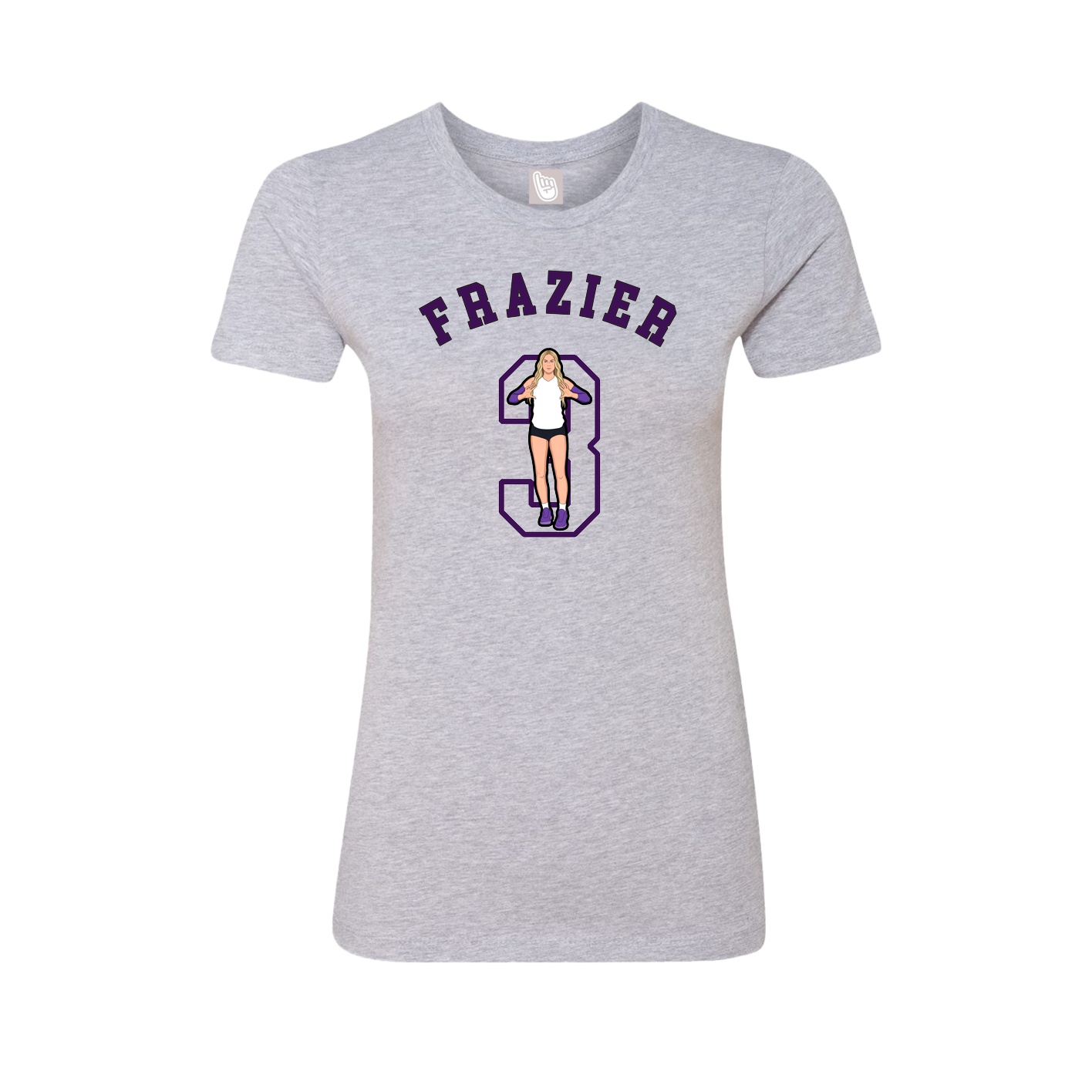 Womens Tee — Shirsey Arch in Grey