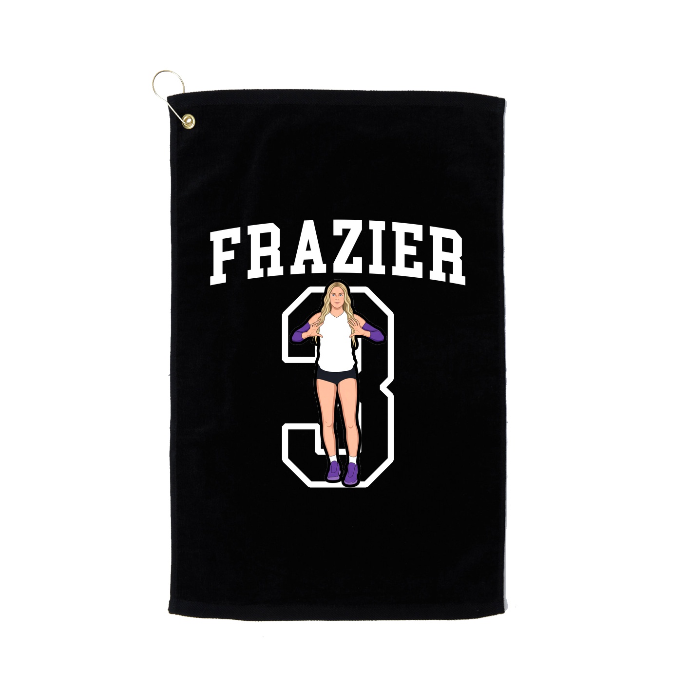 Golf Towel — Shirsey in Black