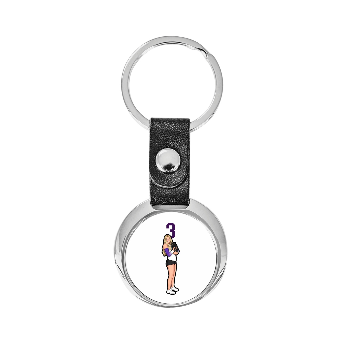 Key Chain — Number Top in Classic
