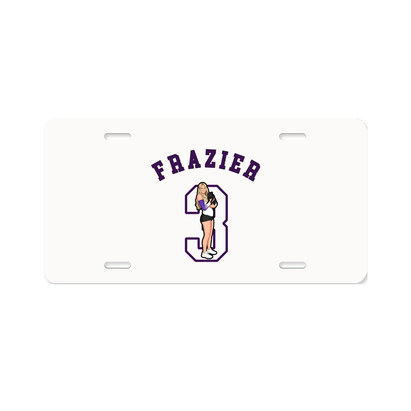License Plate — Shirsey Arch in Classic
