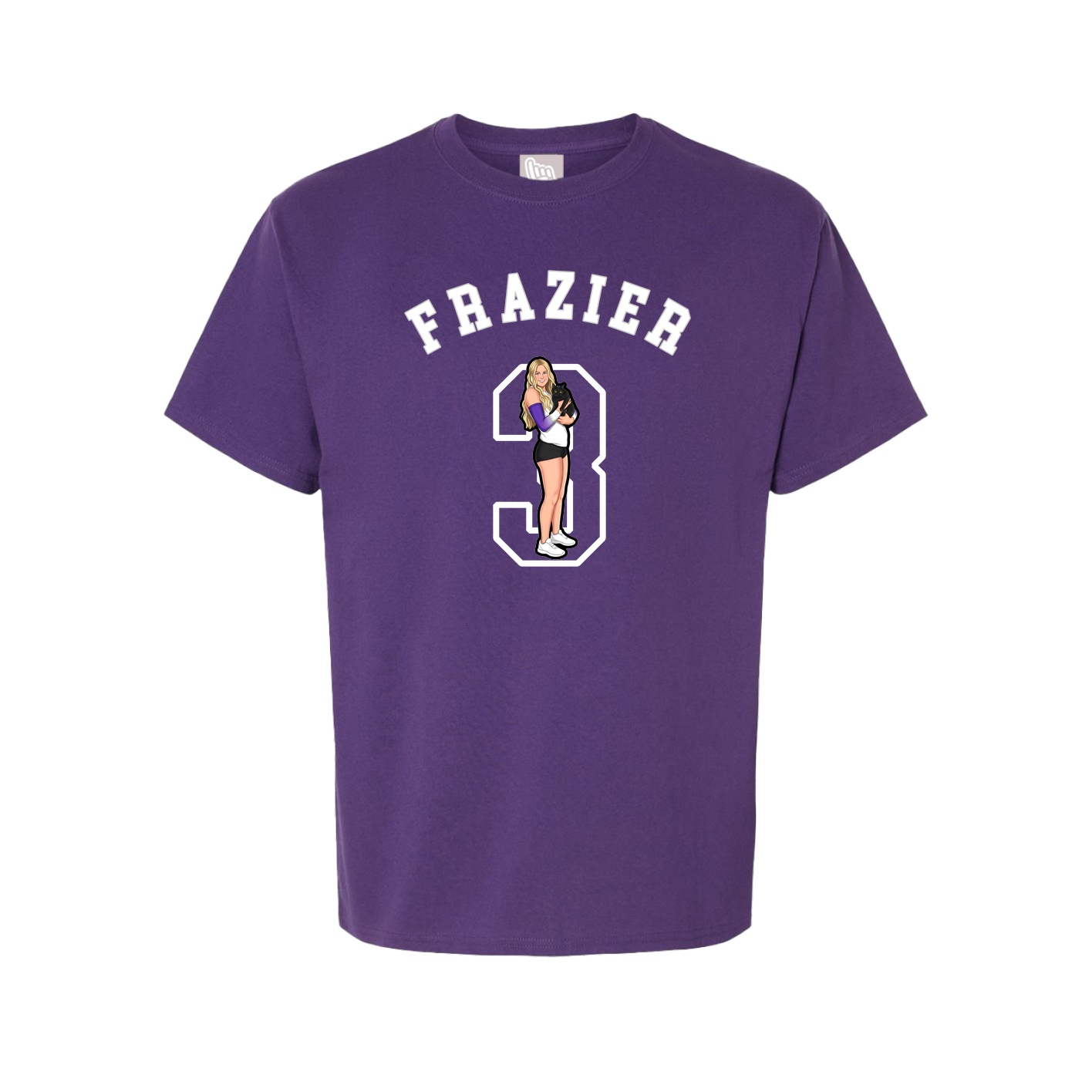 Youth Tee — Shirsey Arch in Purple