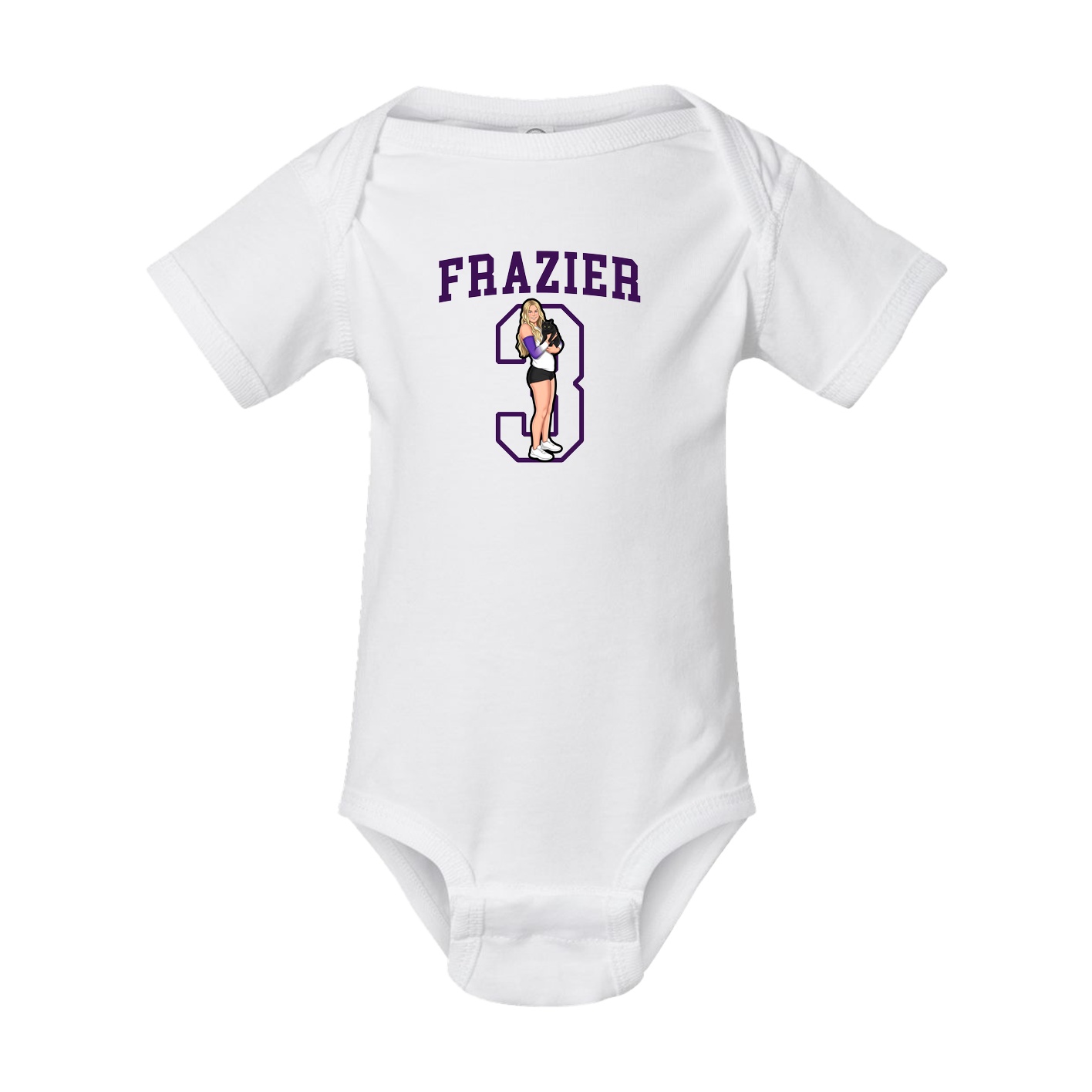 Baby Onesie — Shirsey in White