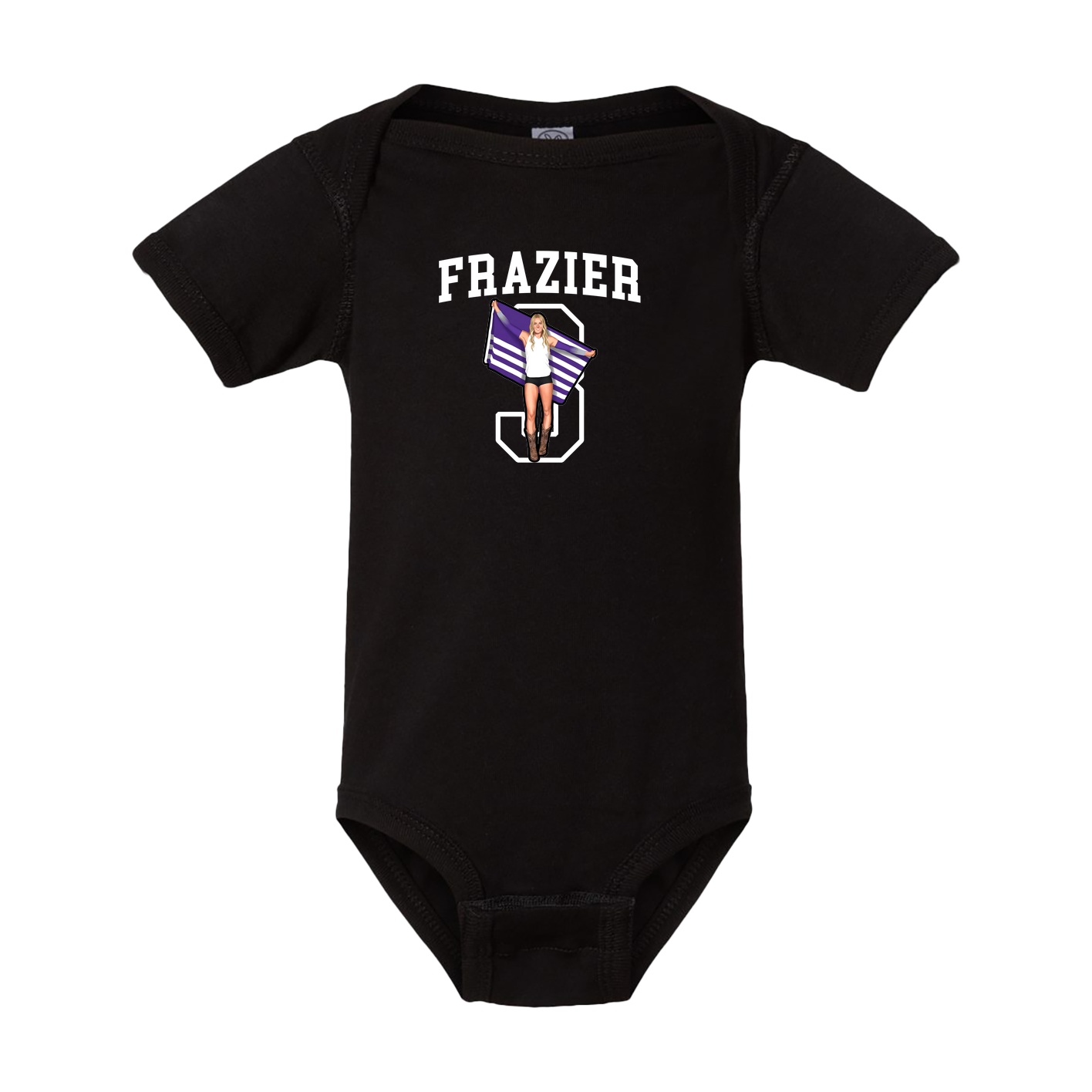 Baby Onesie — Shirsey in Black