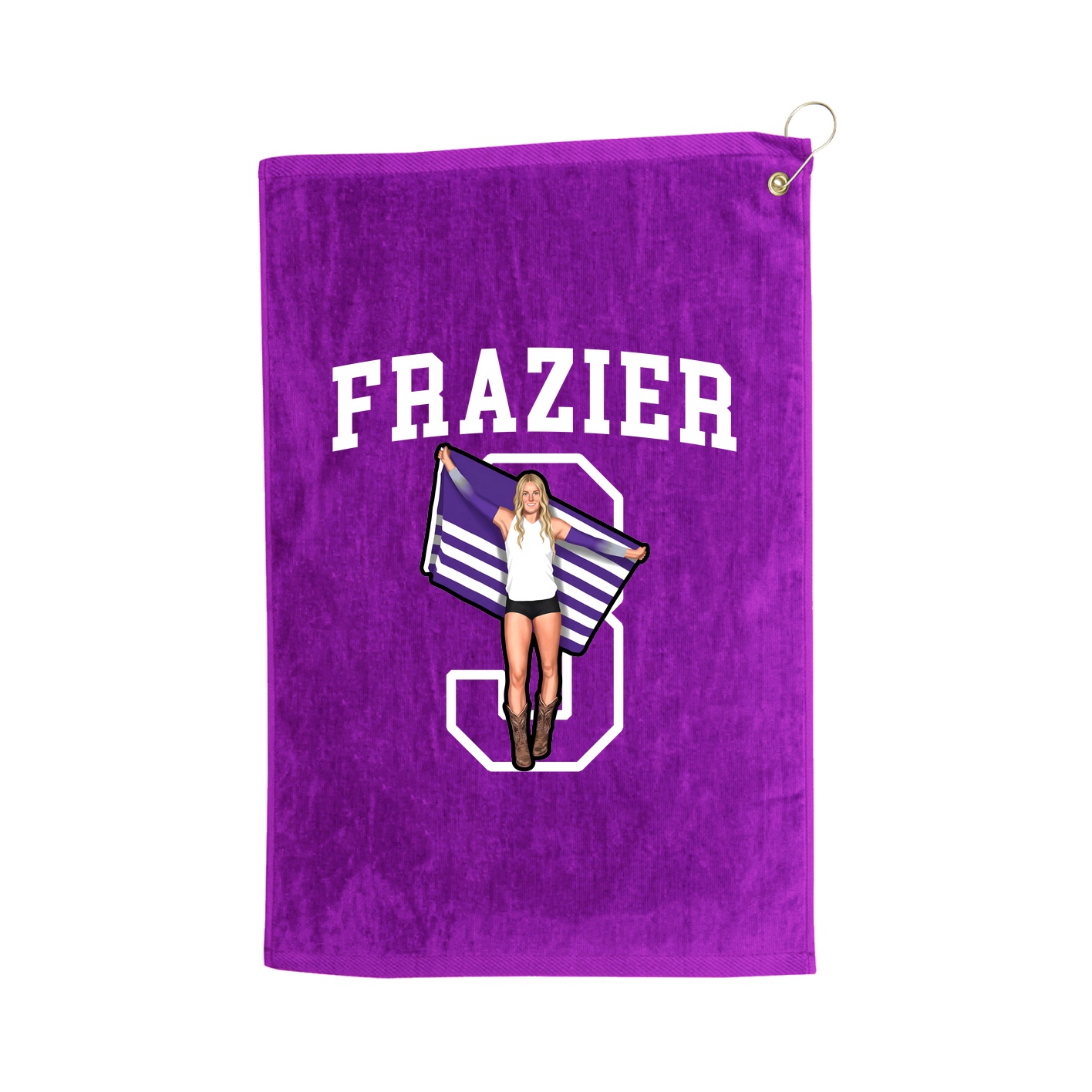 Golf Towel — Shirsey in Purple
