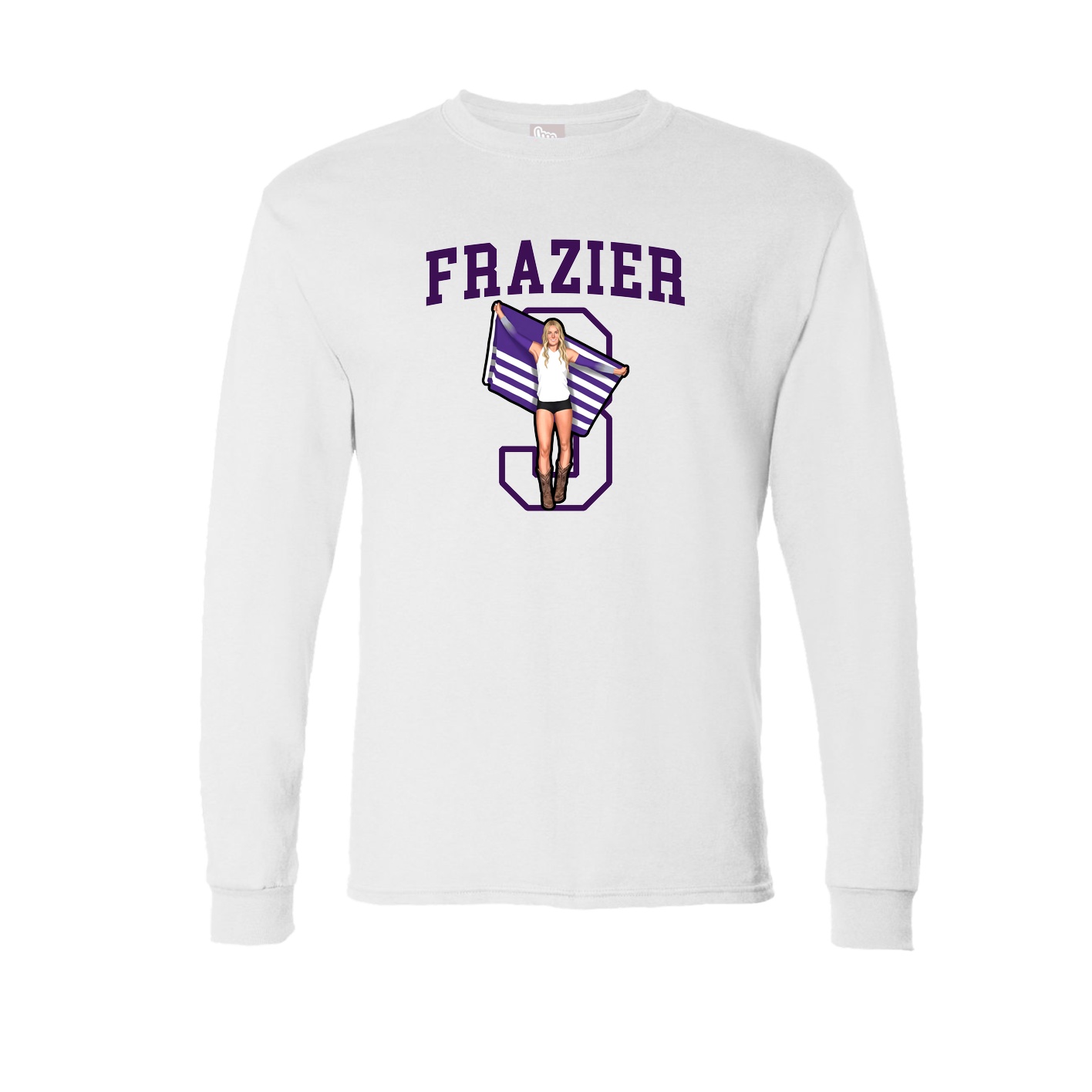 Long Sleeve Tee — Shirsey in White