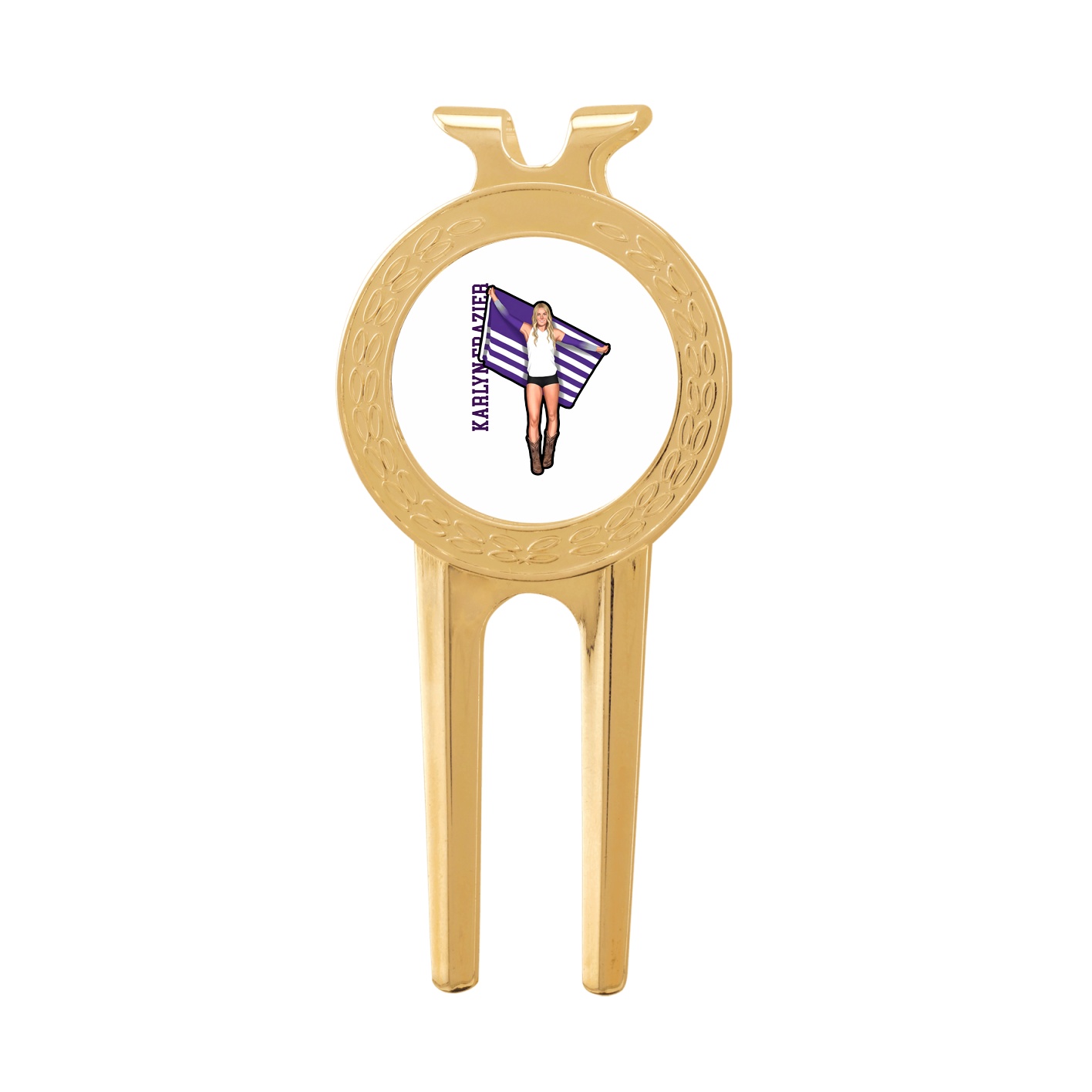 Divot Tool with Ball Marker — Name Vertical in Classic