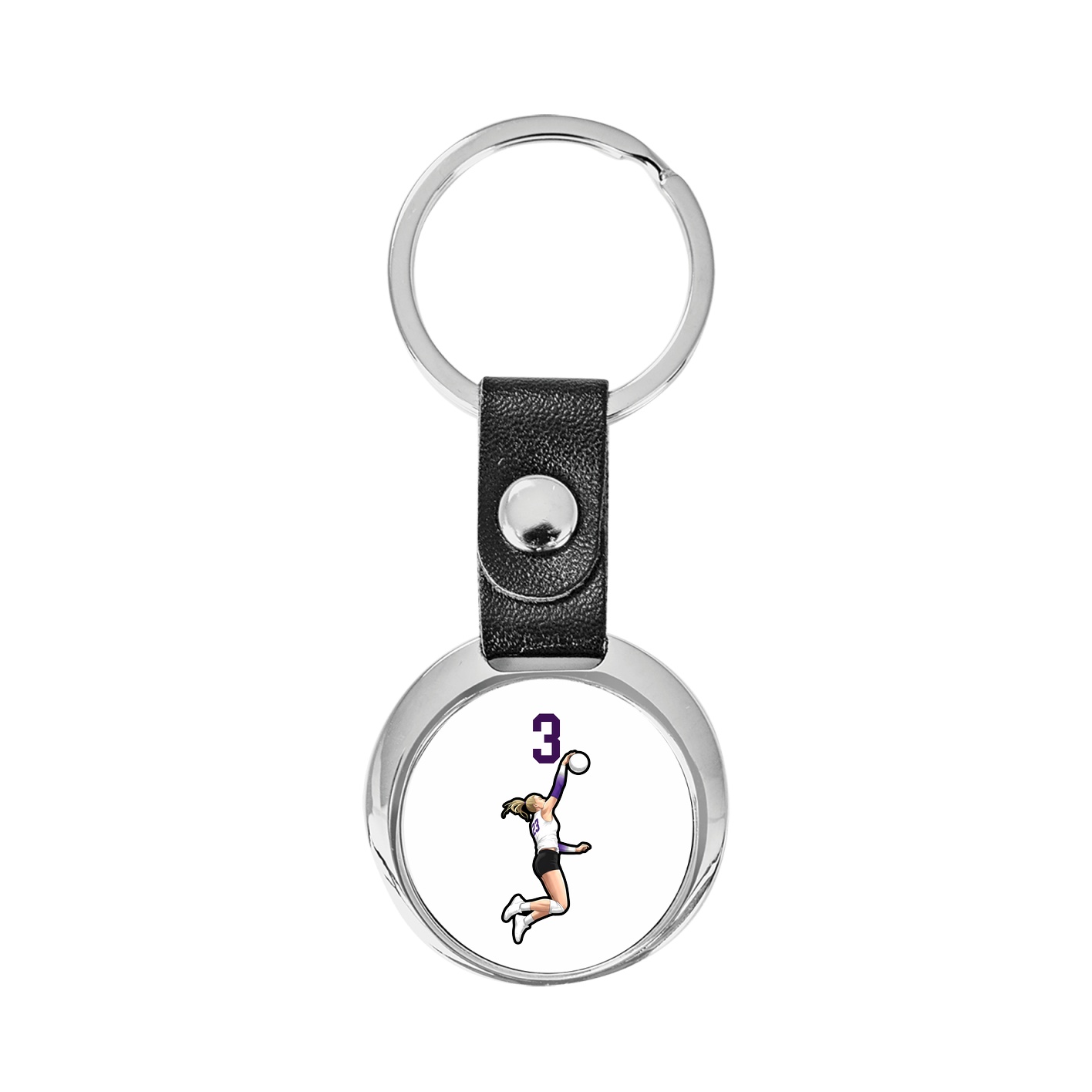 Key Chain — Number Top in Classic