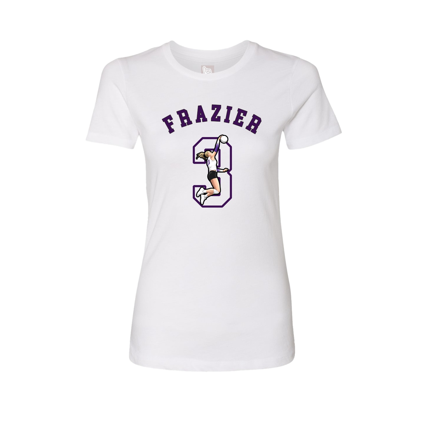 Womens Tee — Shirsey Arch in White