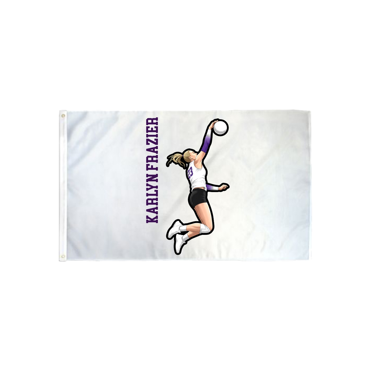 3x5 Flag — Name Vertical in Classic