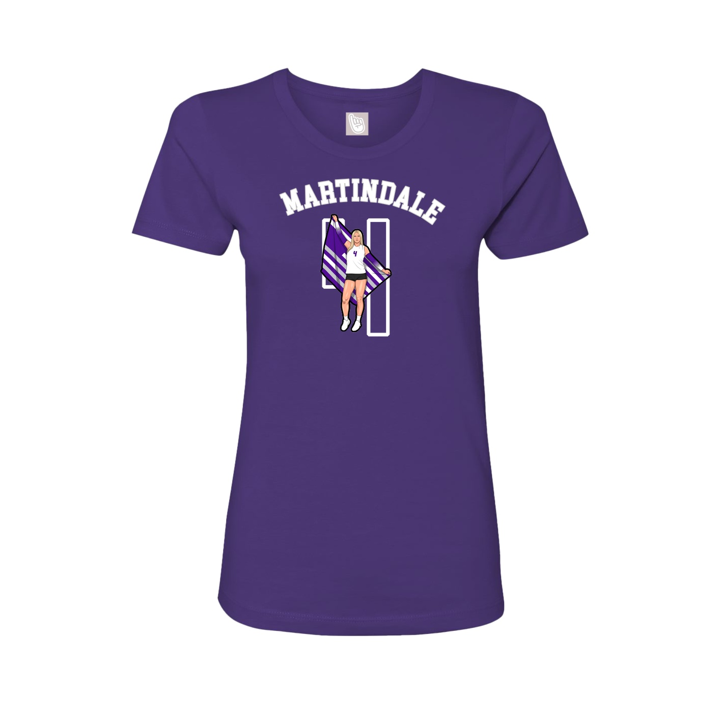 Womens Tee — Shirsey Arch in Purple