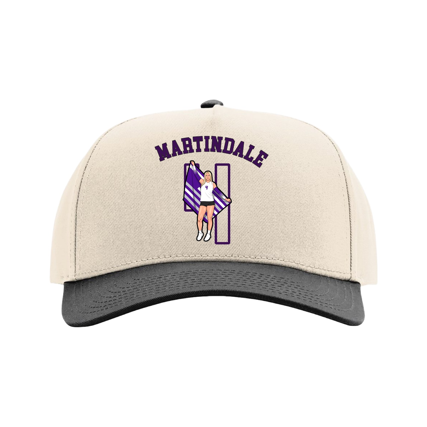 Full Fabric Five-Panel Champ Cap