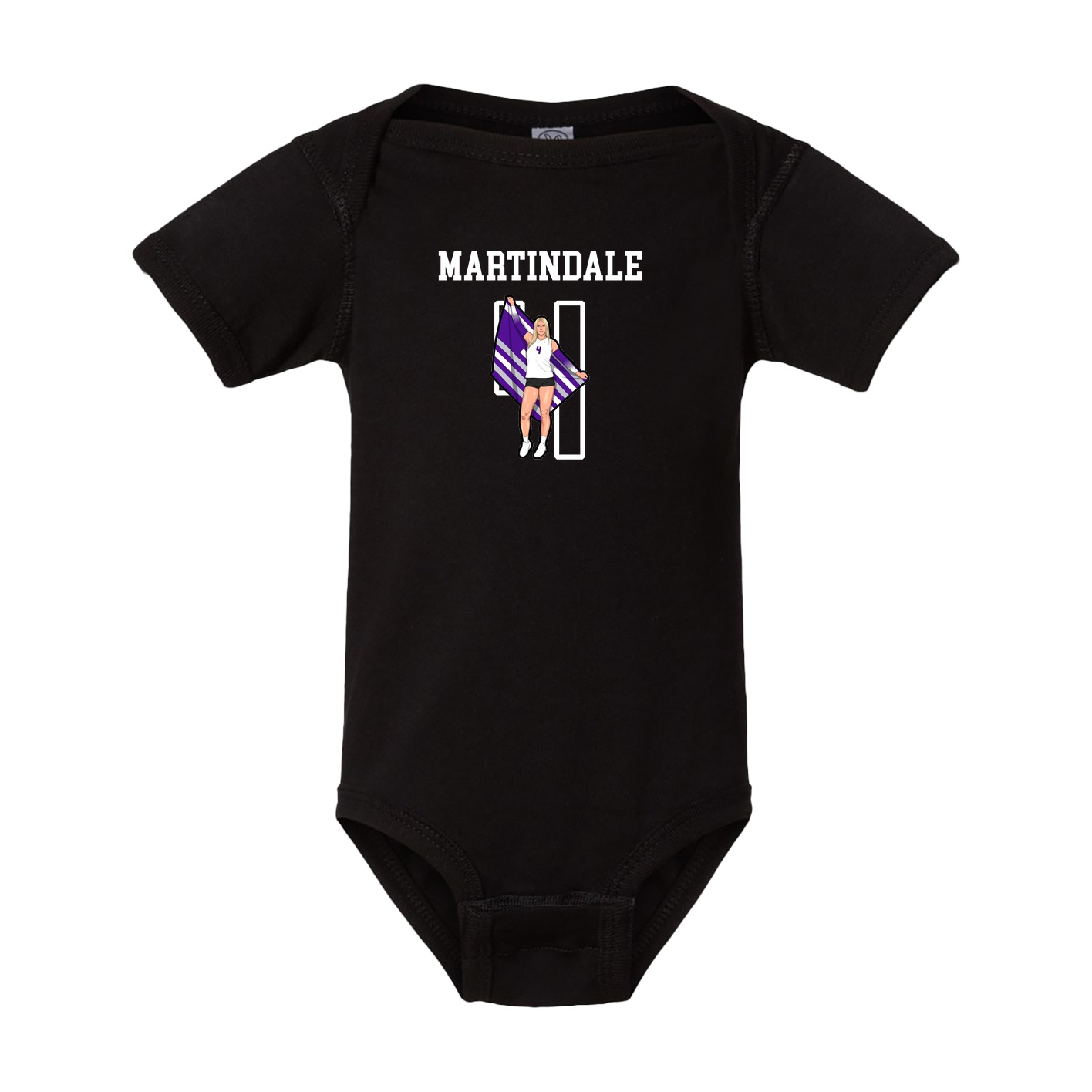 Baby Onesie — Shirsey in Black