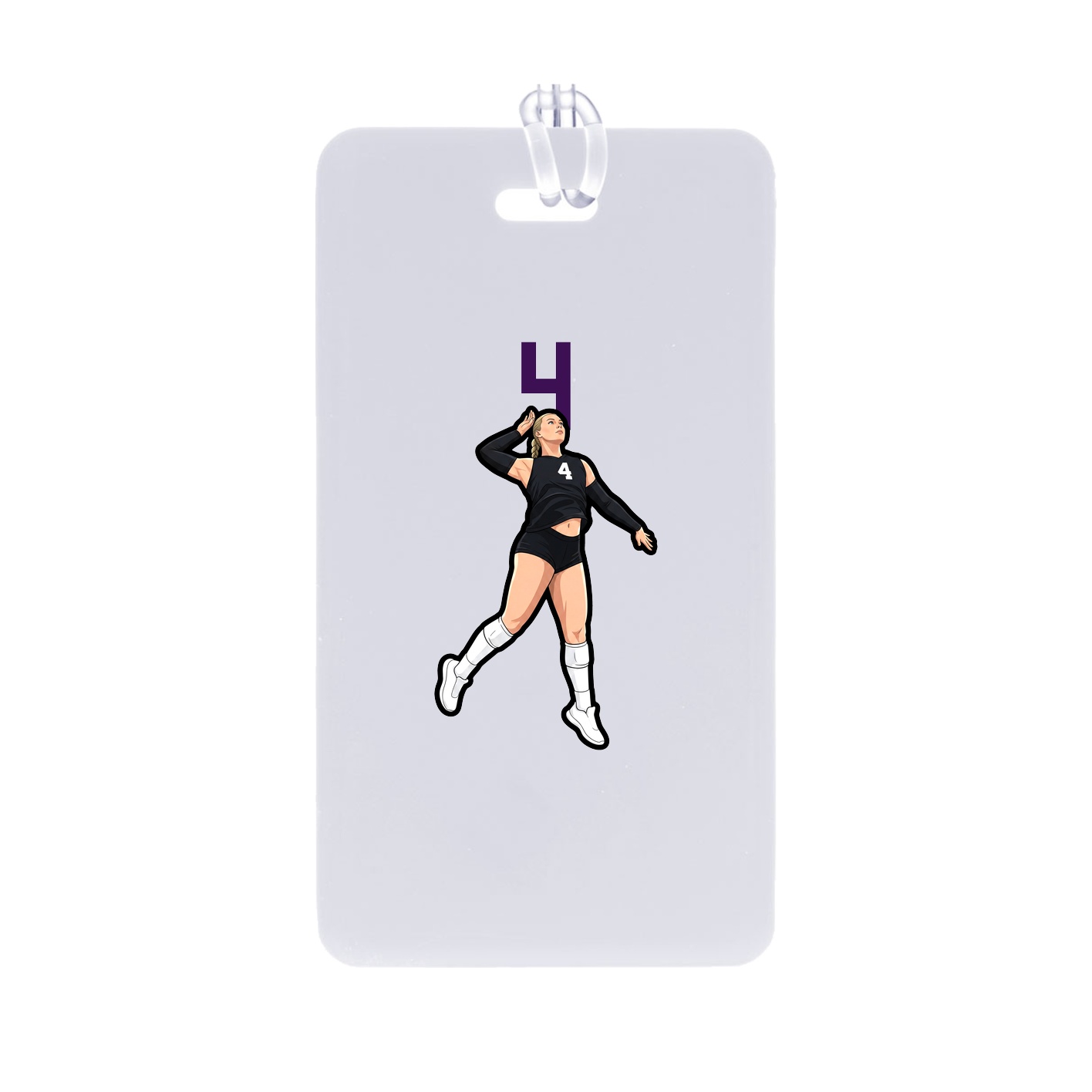Bag Tag — Number Top in Classic
