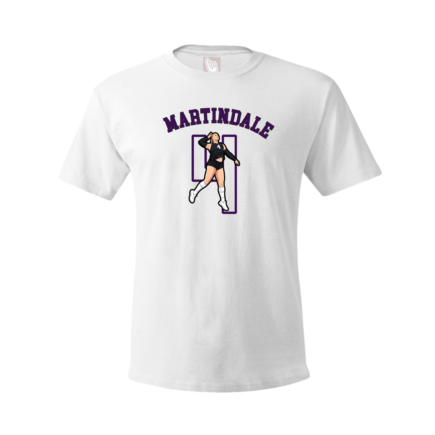 Tee — Shirsey Arch in White