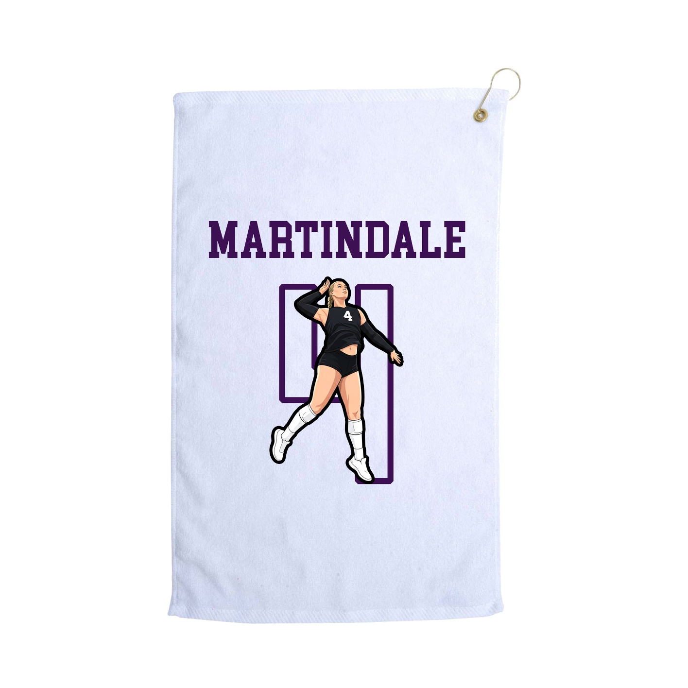 Golf Towel — Shirsey in White