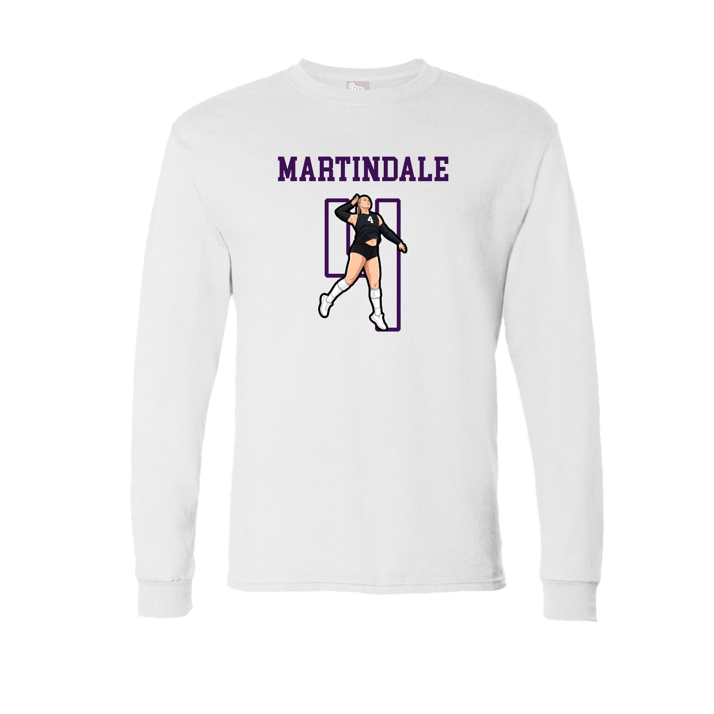 Long Sleeve Tee — Shirsey in White