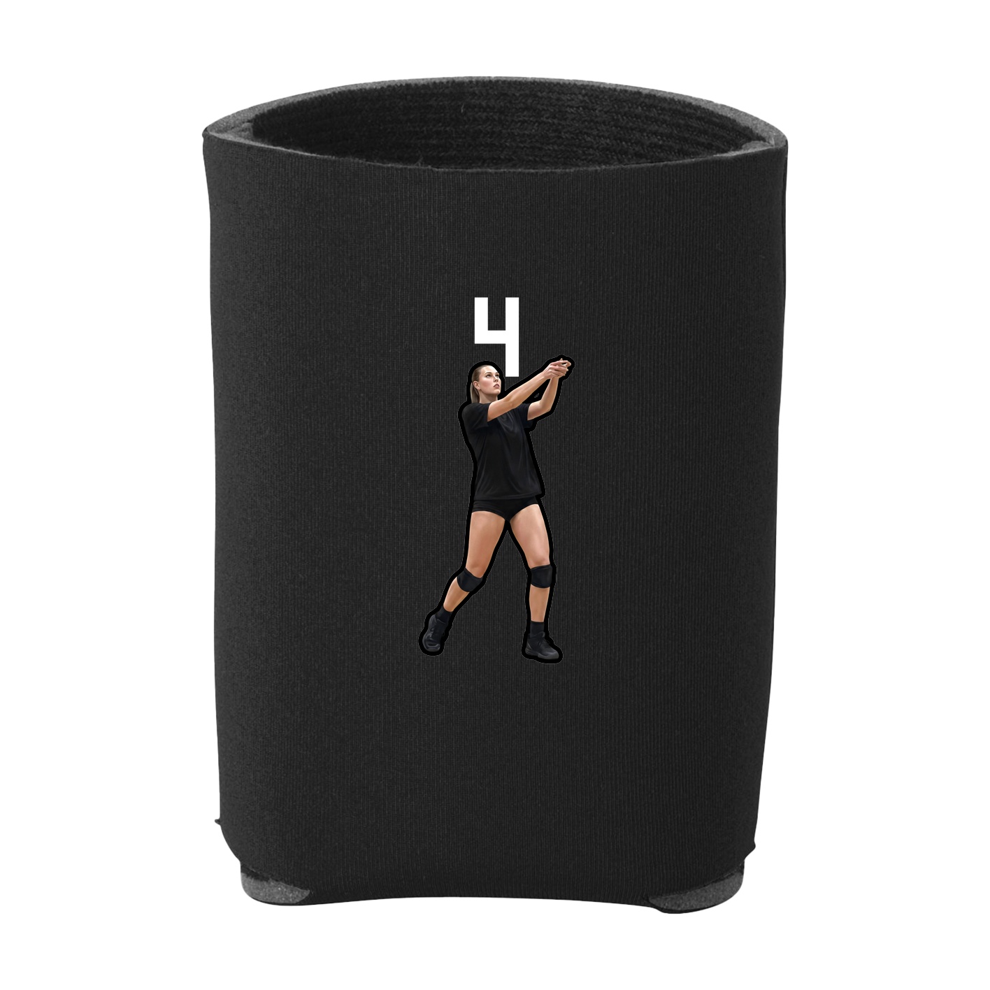 Can Holder — Number Top in Black