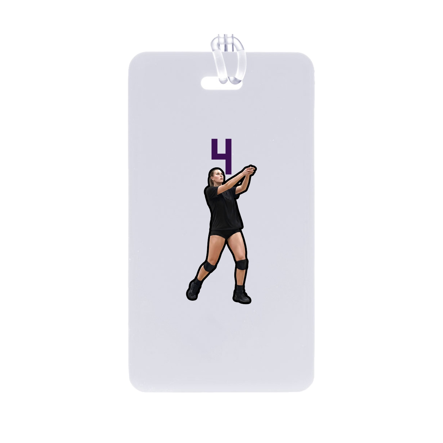 Bag Tag — Number Top in Classic