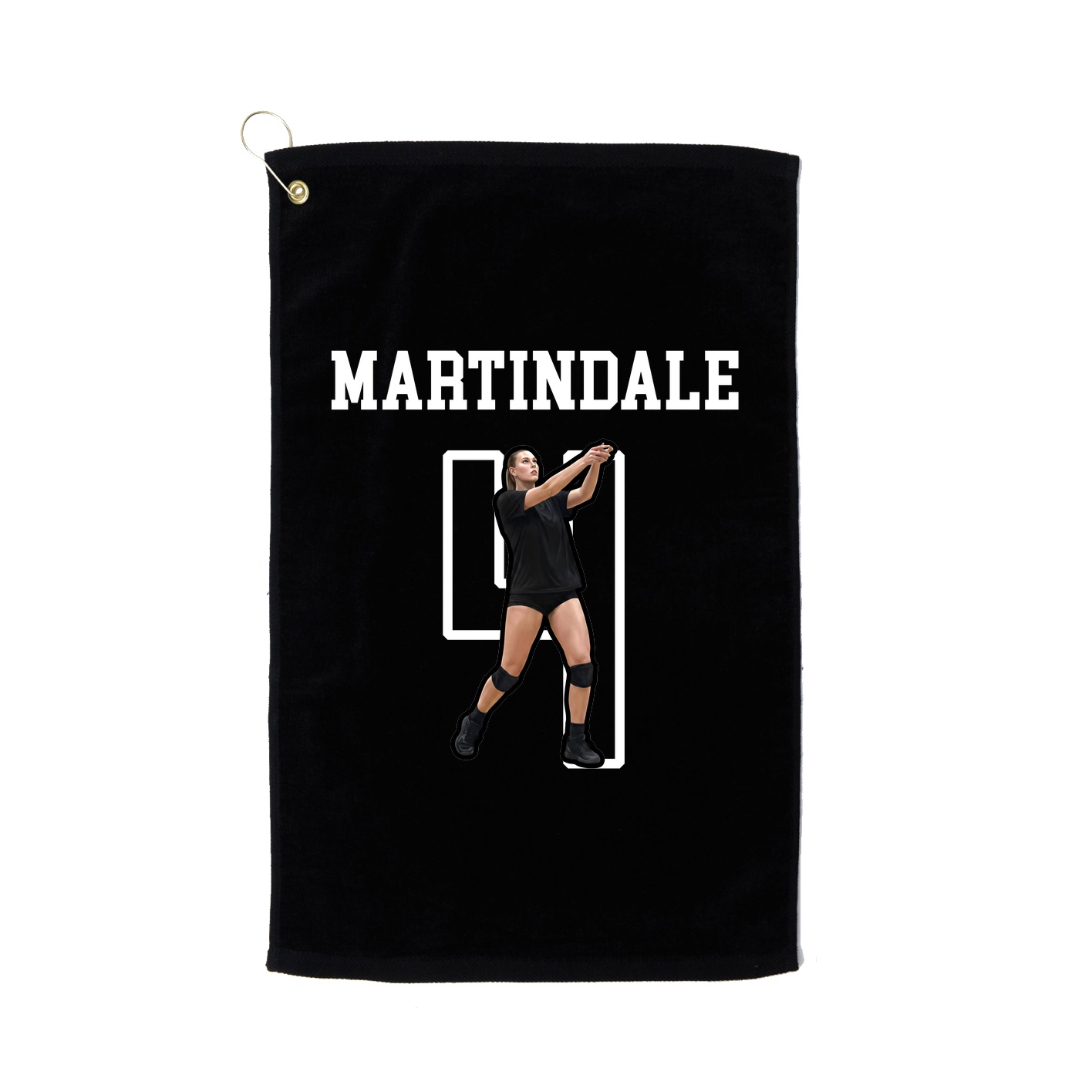 Golf Towel — Shirsey in Black
