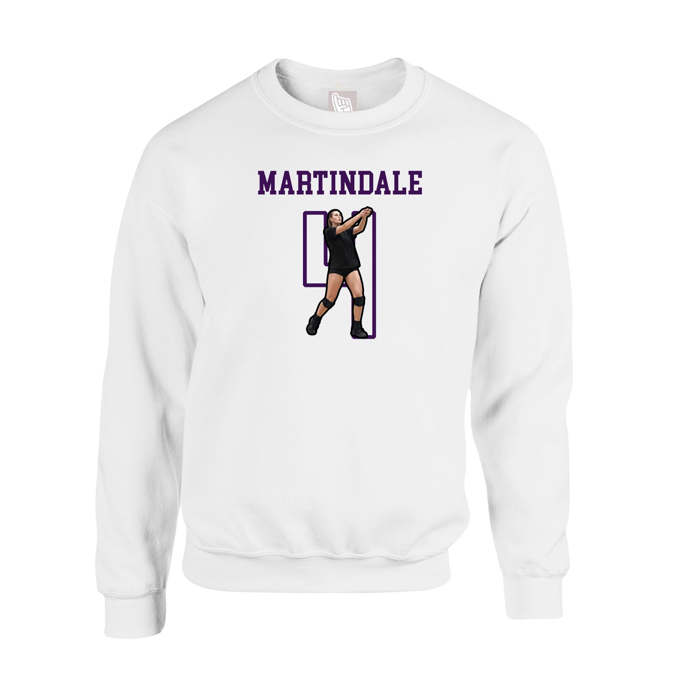 Fleece Crew — Shirsey in White