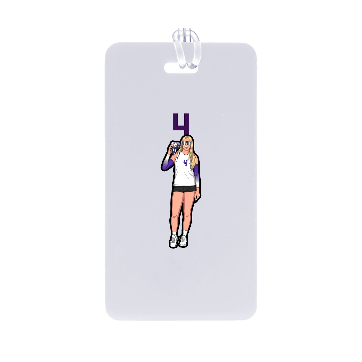 Bag Tag — Number Top in Classic