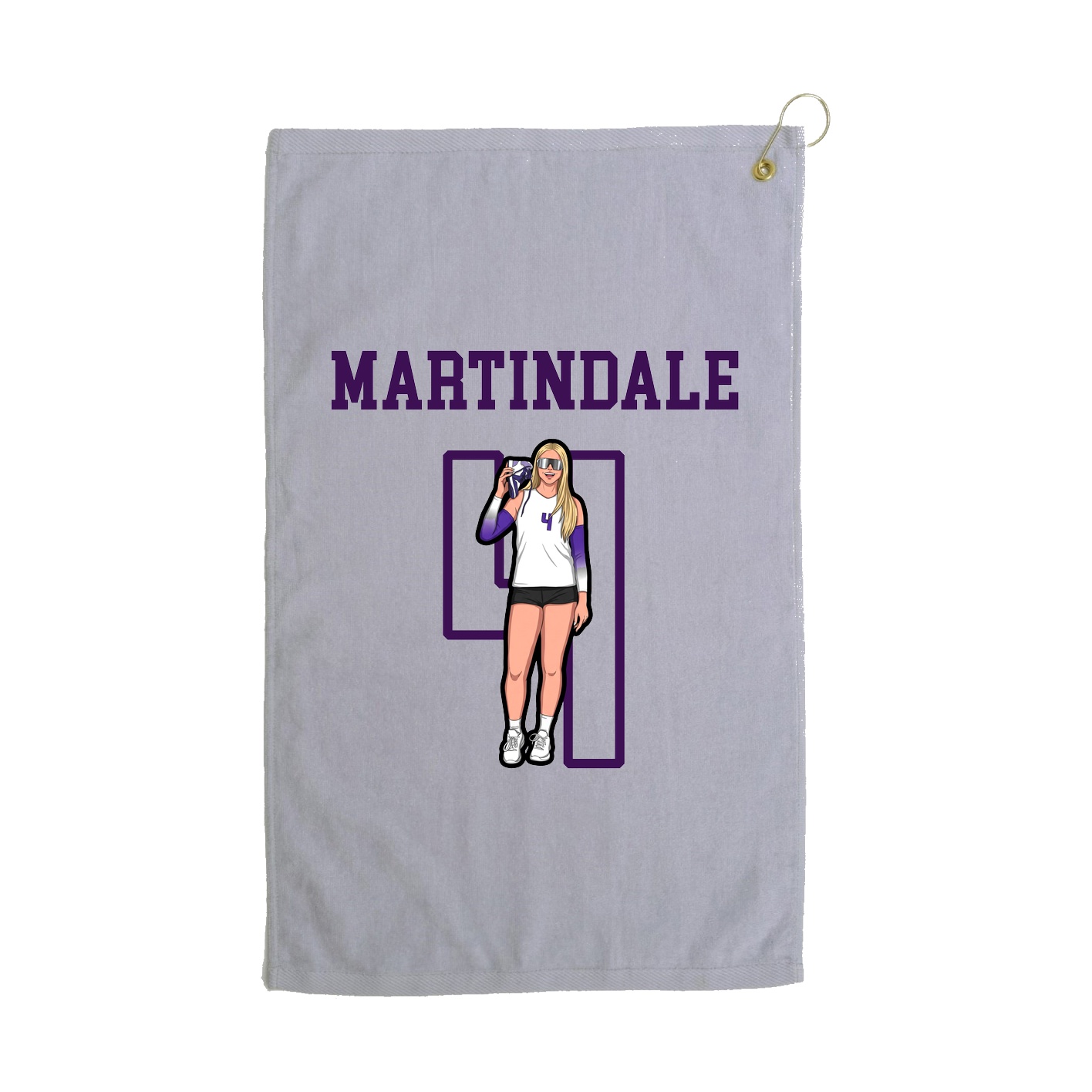 Golf Towel — Shirsey in Grey