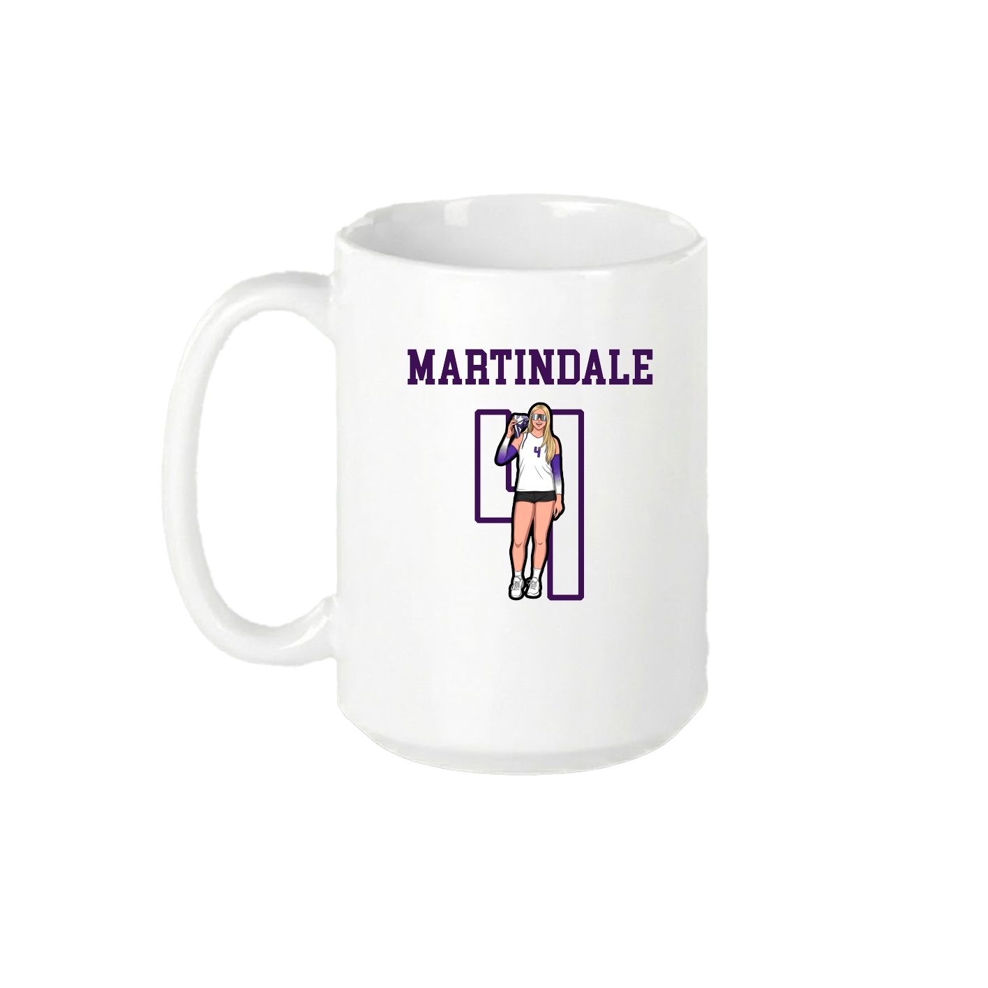 15oz Coffee Mug — Shirsey in White