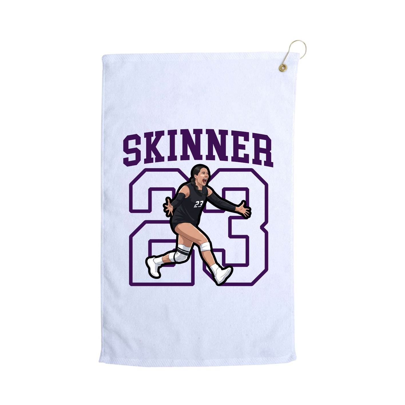 Golf Towel — Shirsey in White