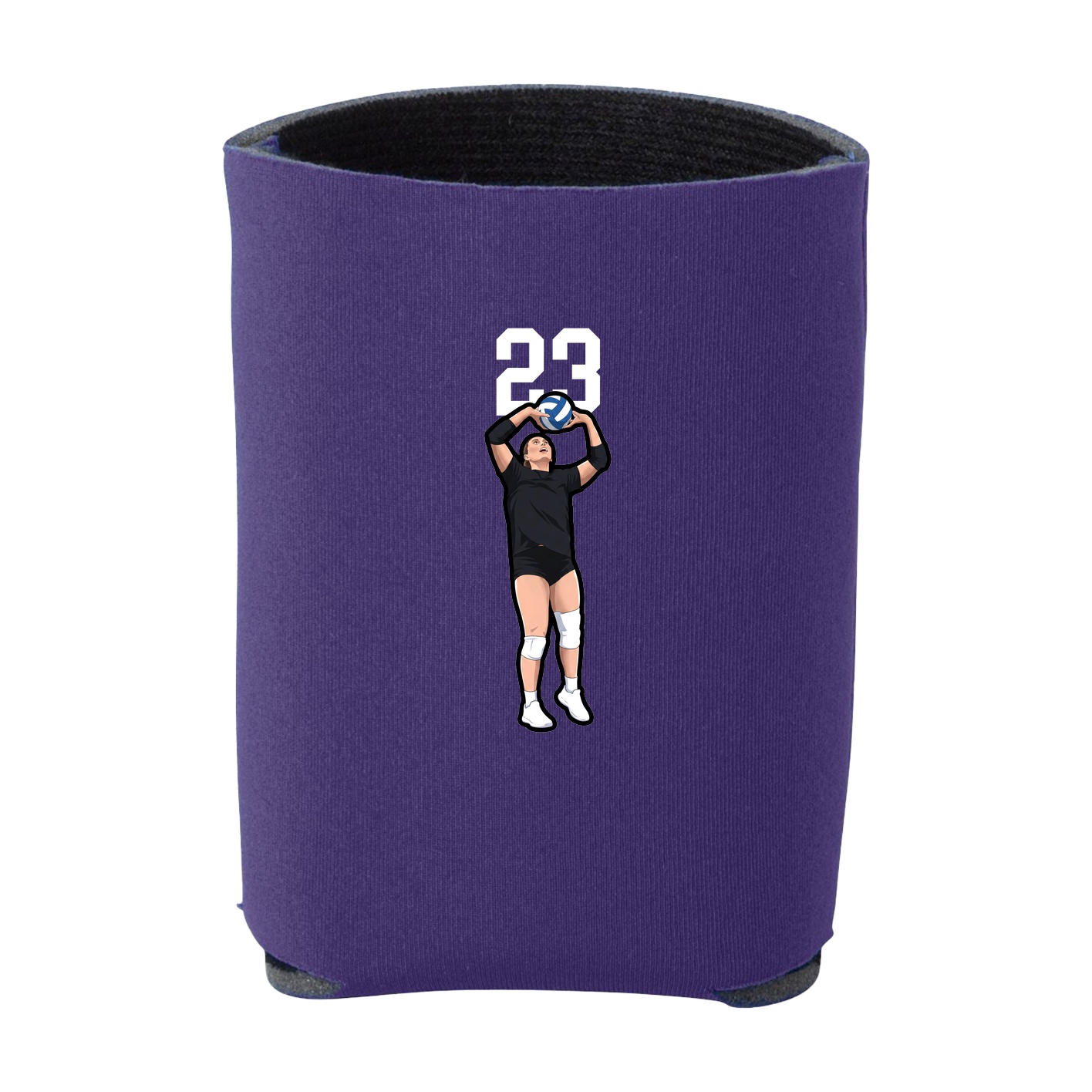 Can Holder — Number Top in Purple
