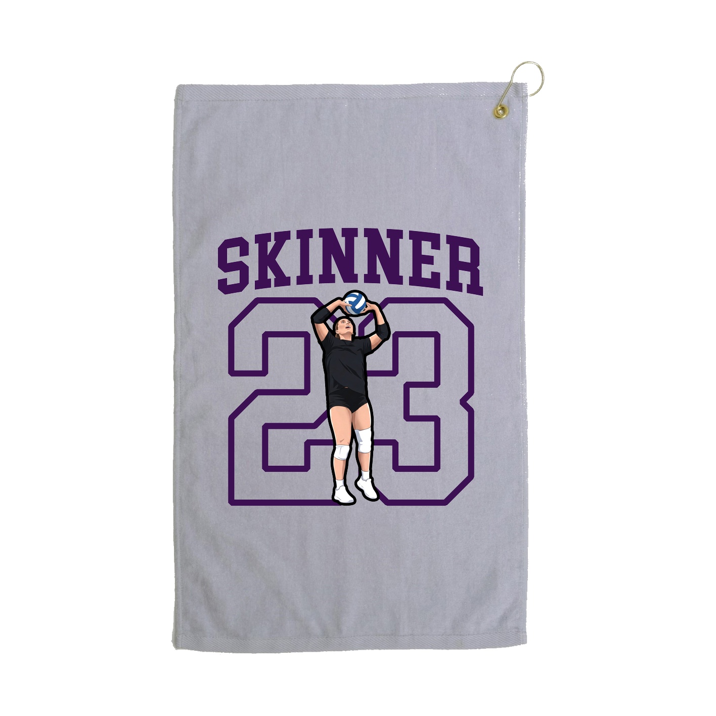 Golf Towel — Shirsey in Grey