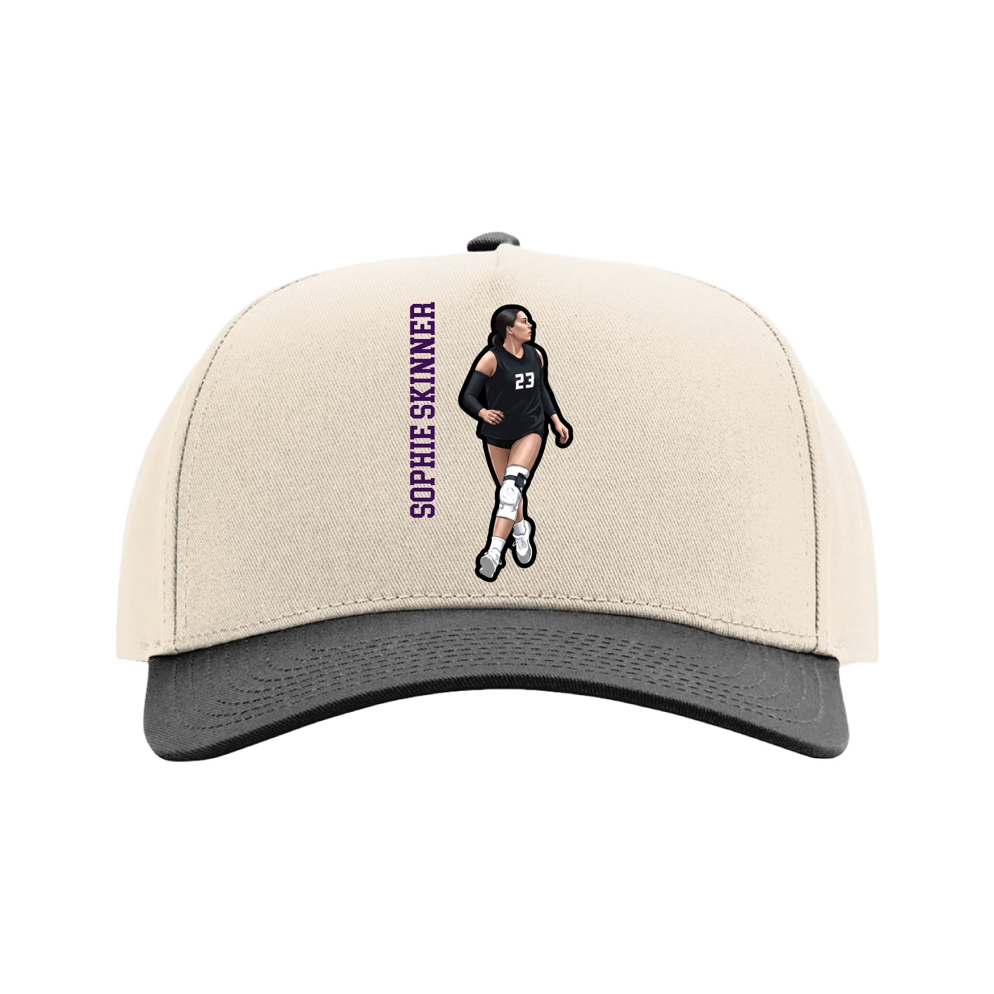 Full Fabric Five-Panel Champ Cap