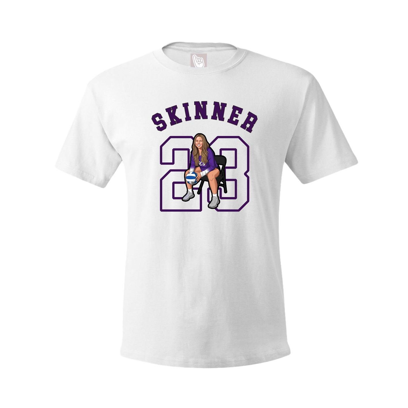 Tee — Shirsey Arch in White
