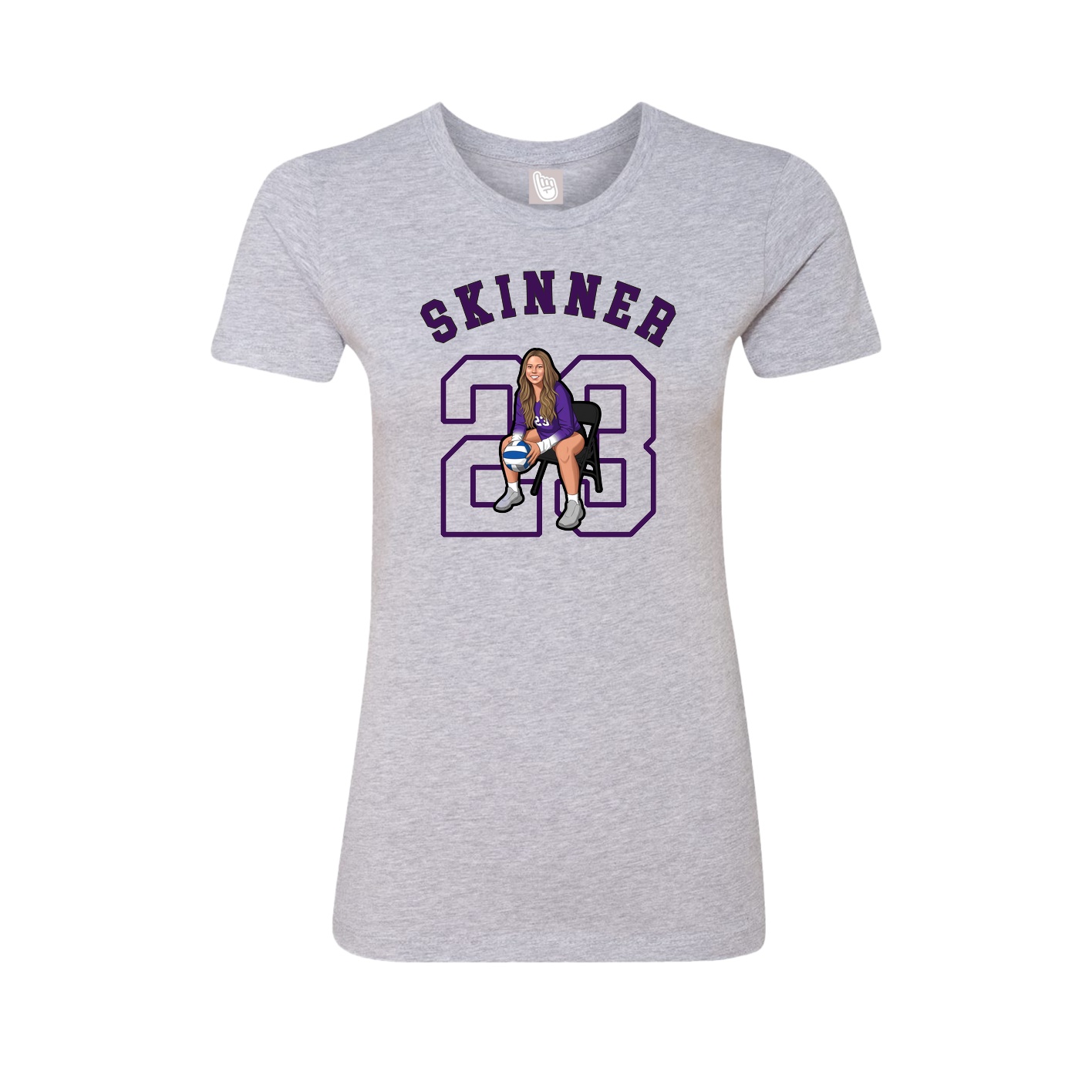 Womens Tee — Shirsey Arch in Grey
