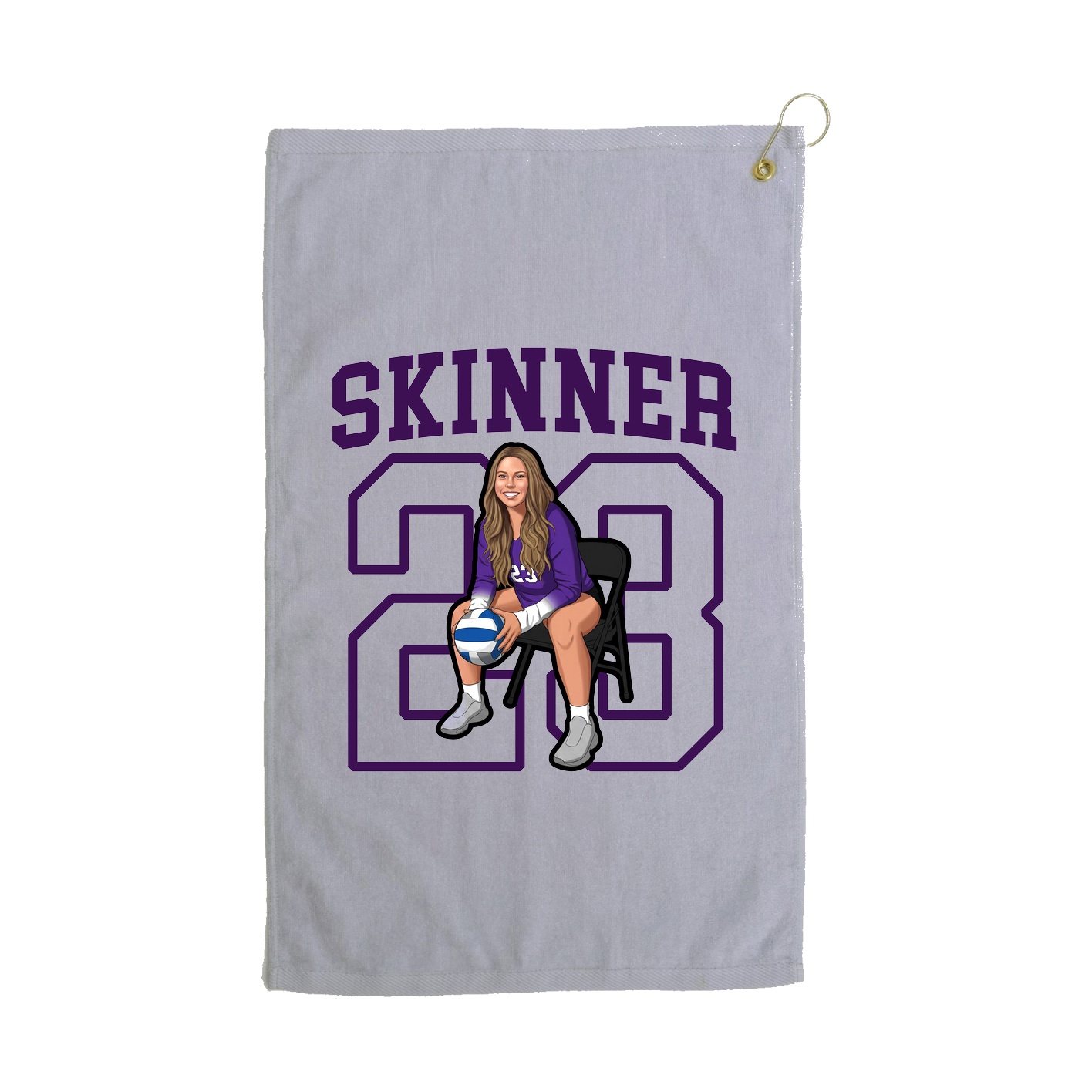Golf Towel — Shirsey in Grey