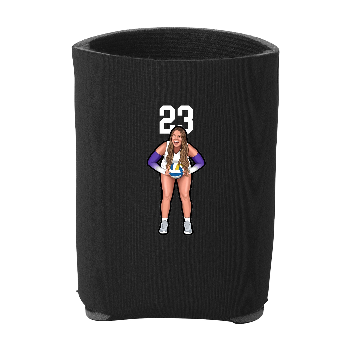 Can Holder — Number Top in Black