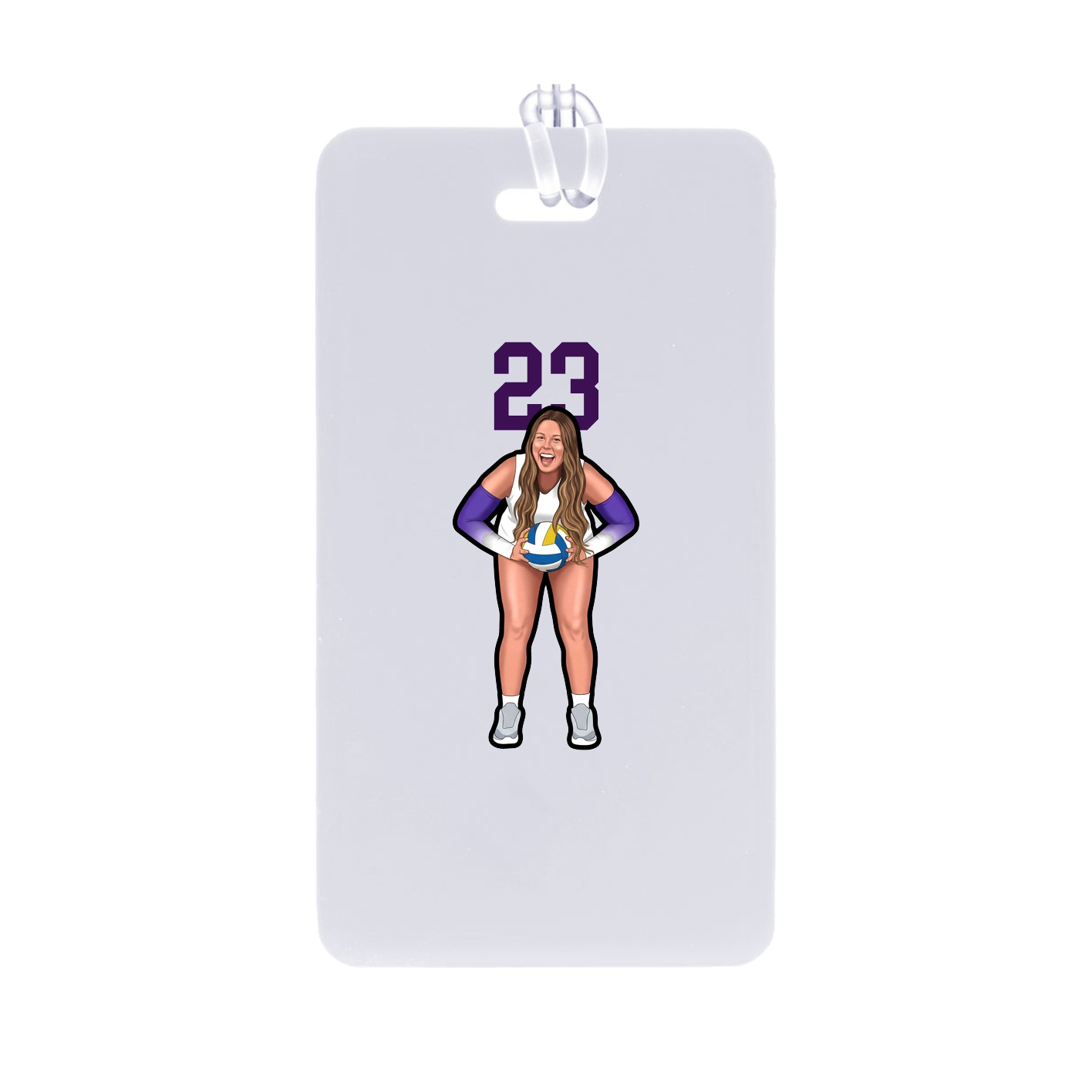 Bag Tag — Number Top in Classic