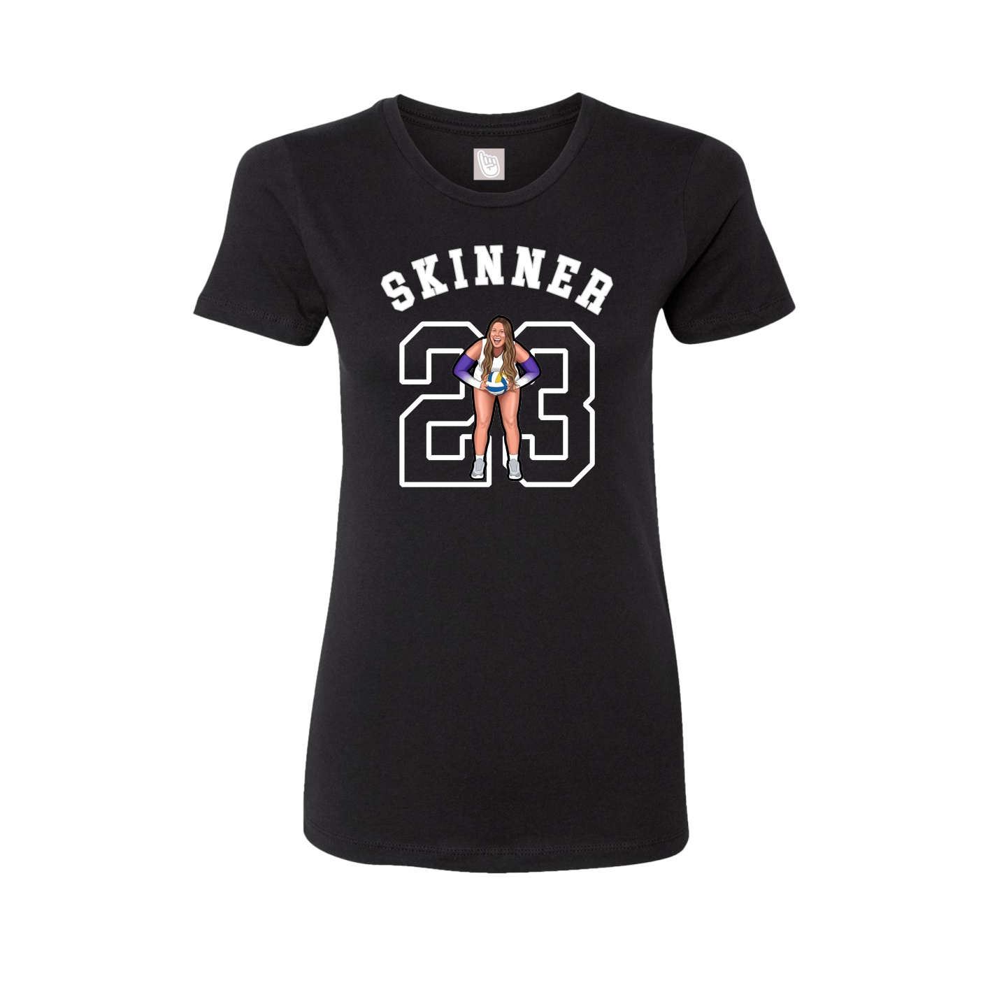 Womens Tee — Shirsey Arch in Black