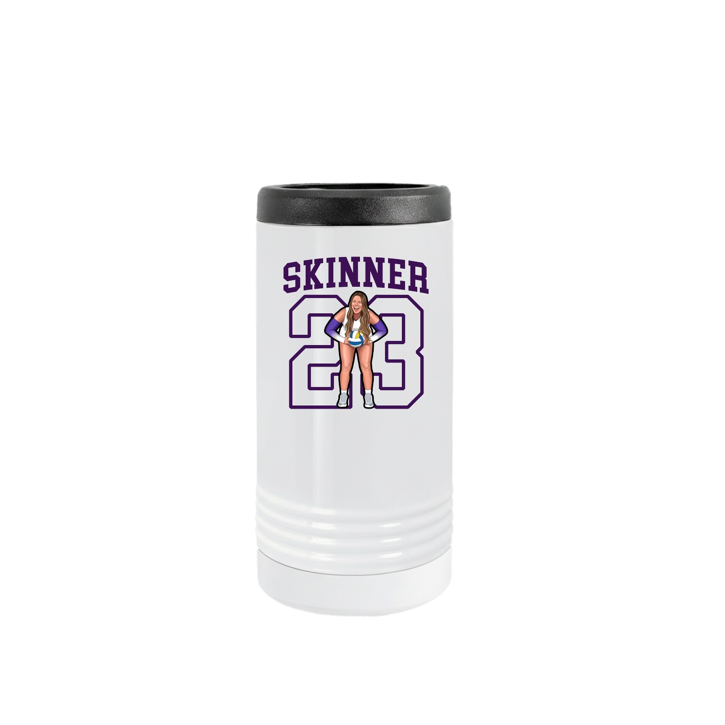 Slim Beverage Holder — Shirsey in White