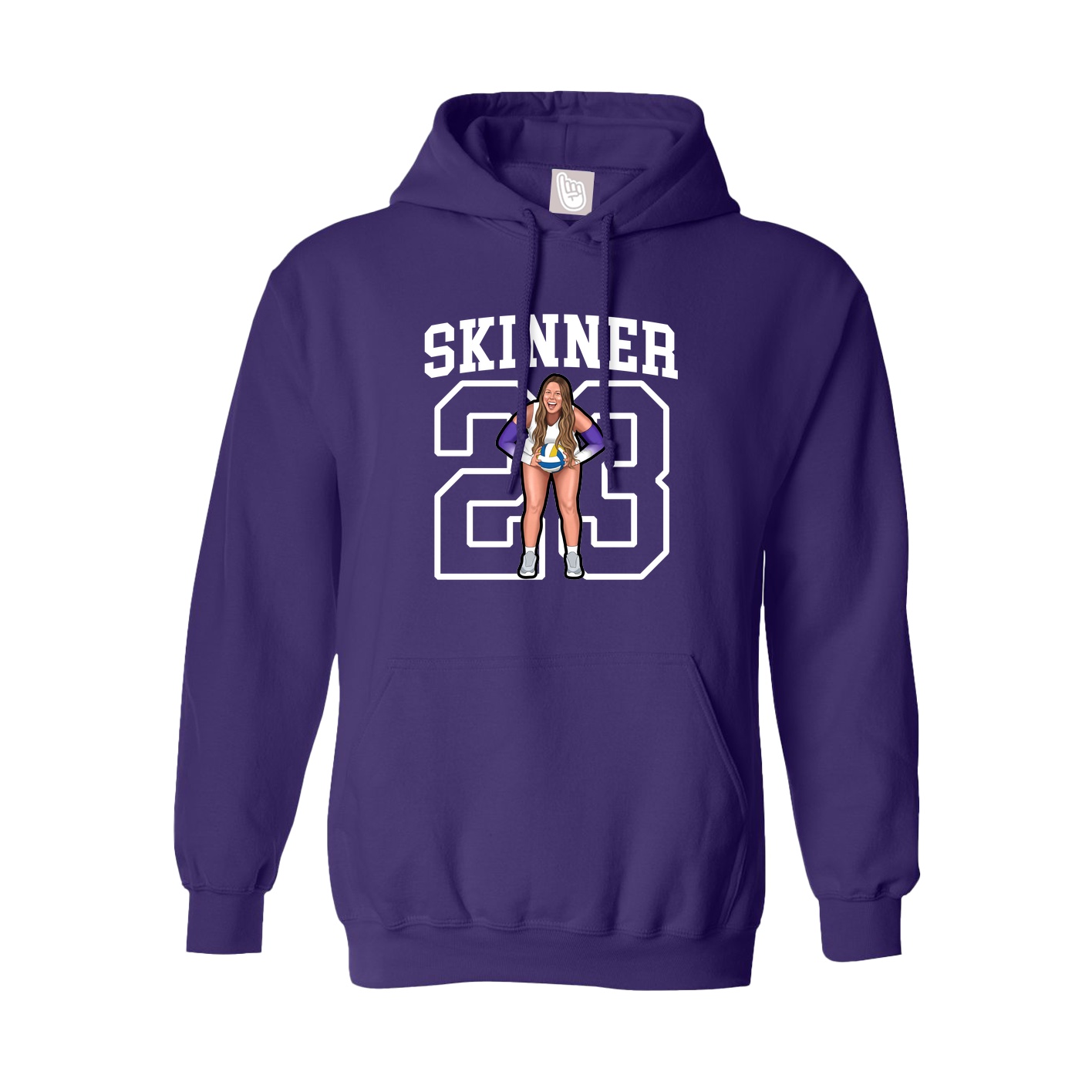 Youth Hoodie — Shirsey in Purple