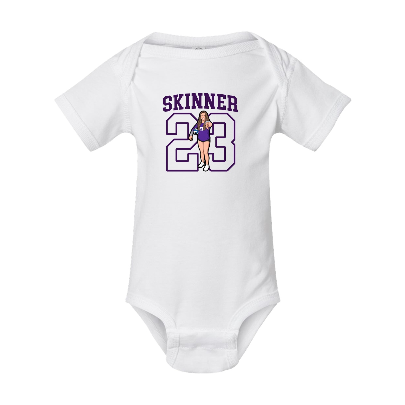 Baby Onesie — Shirsey in White