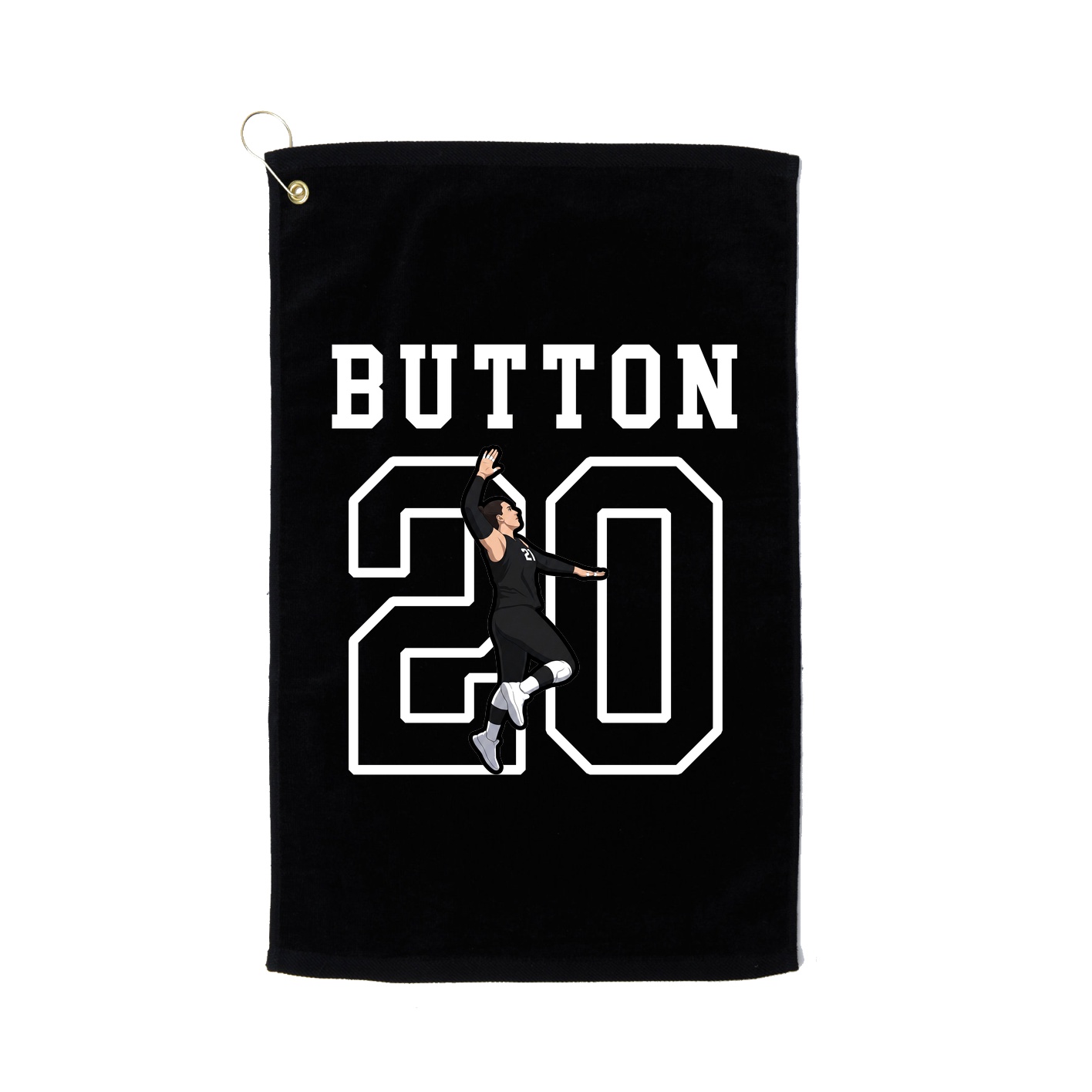 Golf Towel — Shirsey in Black