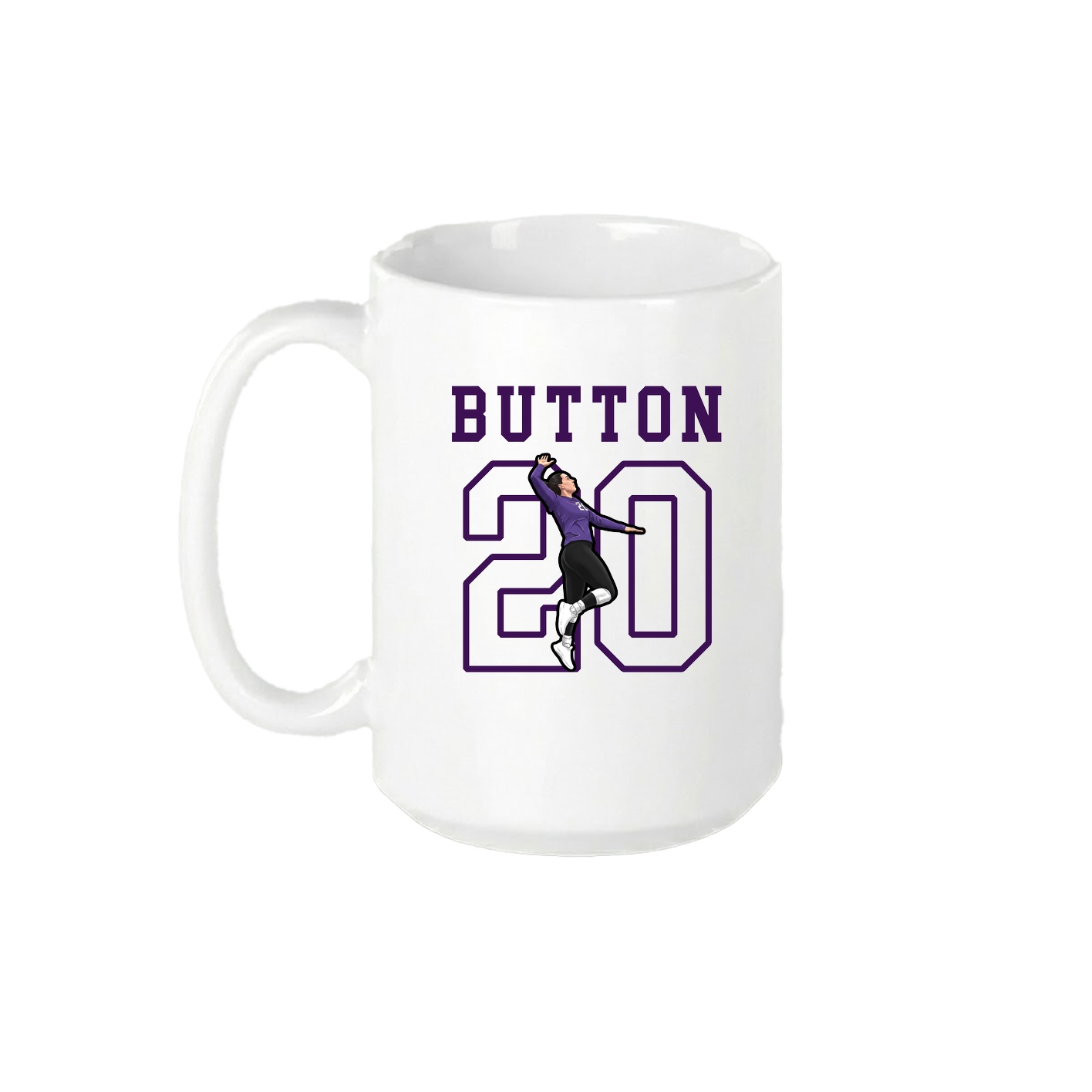 15oz Coffee Mug — Shirsey in White