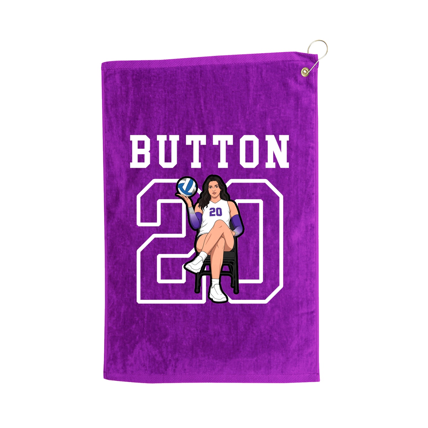 Golf Towel — Shirsey in Purple