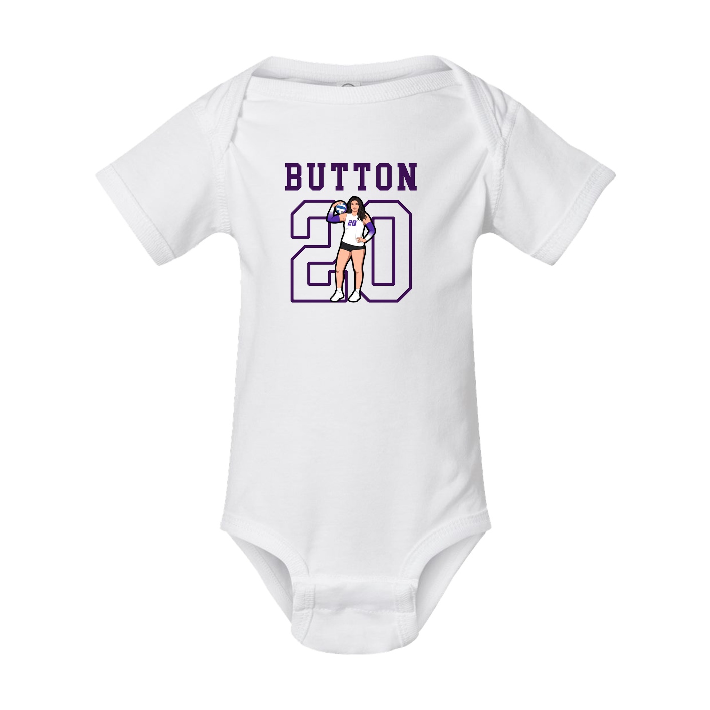 Baby Onesie — Shirsey in White