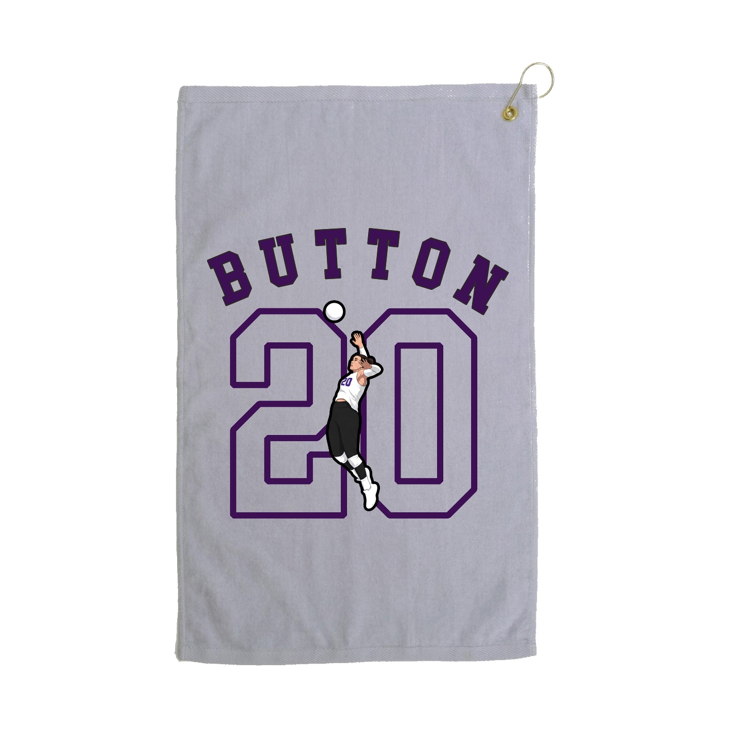 Golf Towel — Shirsey Arch in Grey