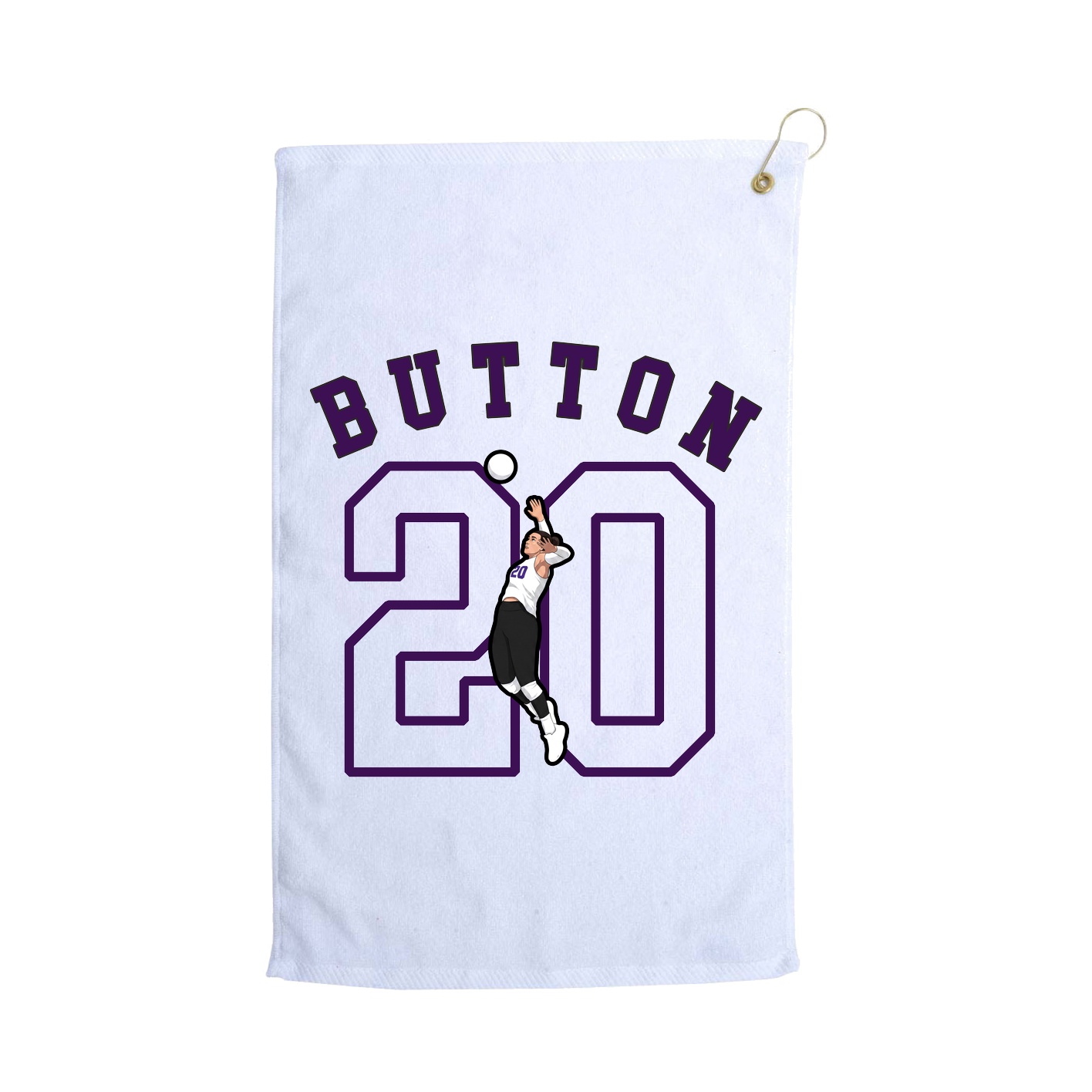 Terry Velour Golf Towel