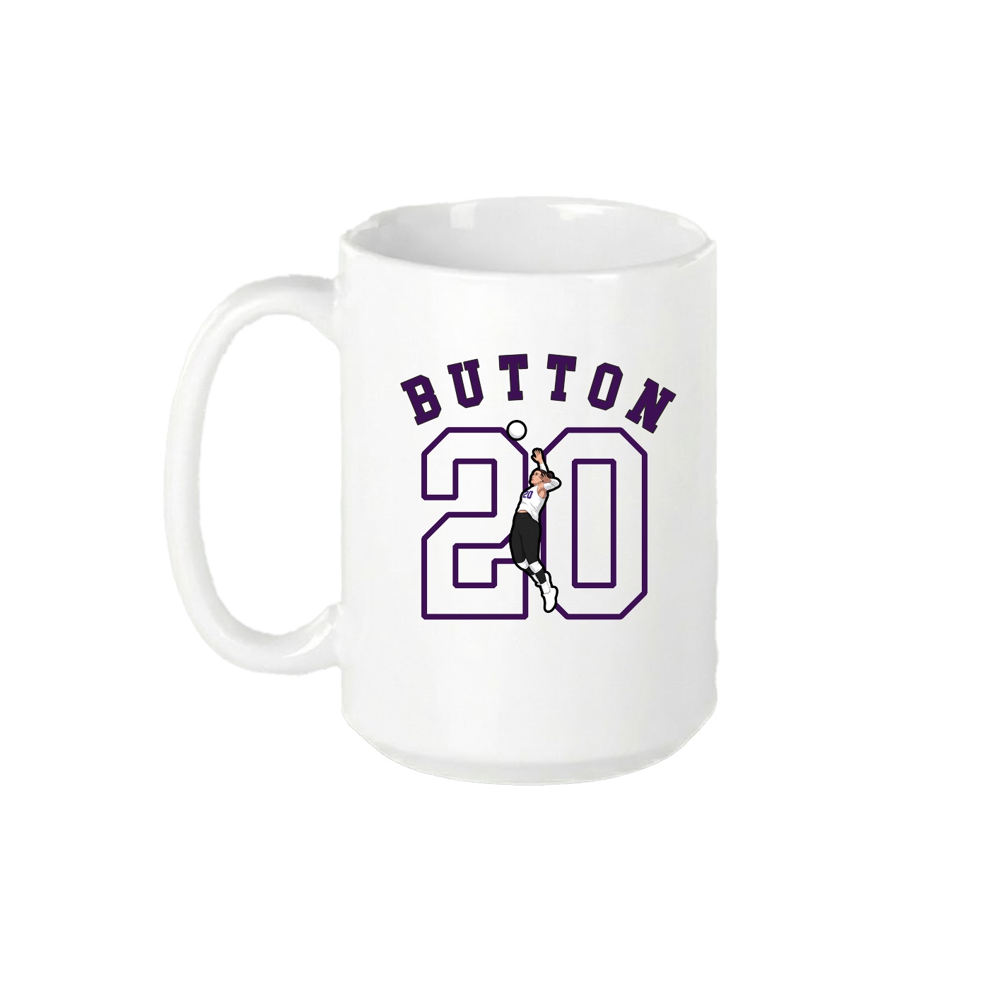 15oz Coffee Mug — Shirsey Arch in White